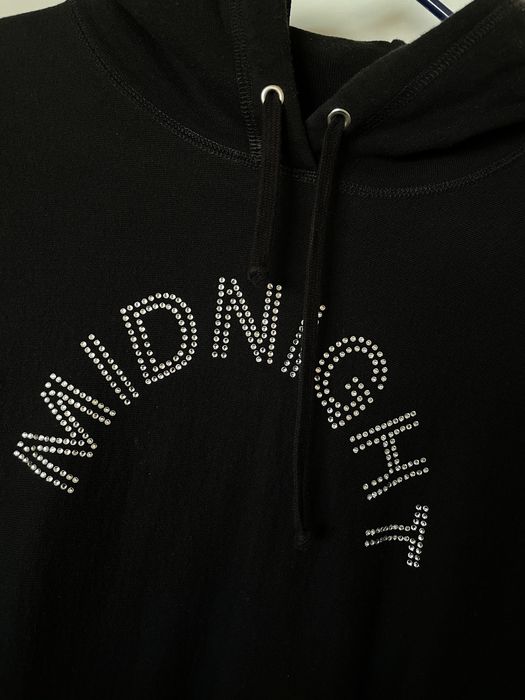 Midnight studios crystal hot sale logo hoodie