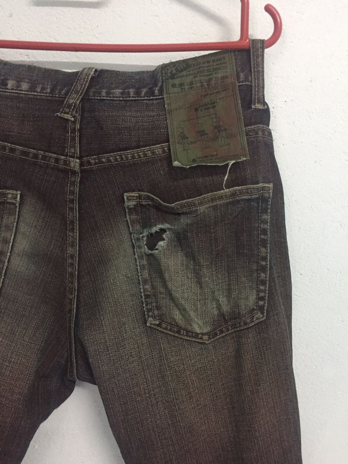 (+)PEOPLE × Japanese Brand × PPFM 🔥LAST DROP🔥PPFM Jeans - Yellow Riot Size US 31 - 5 Thumbnail