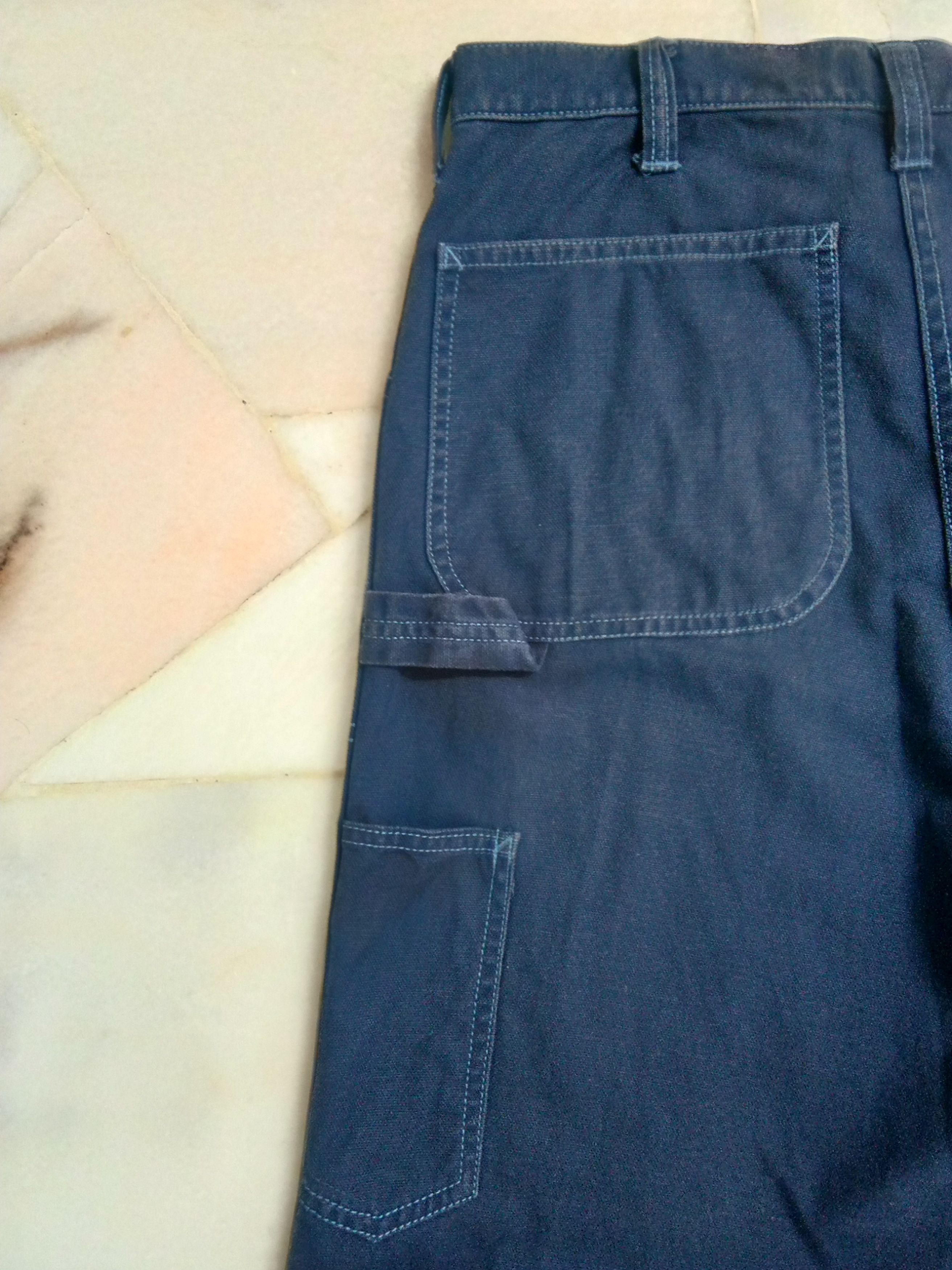 Japanese Brand Double knee denim pants by DEPT. Japan Size US 31 - 10 Thumbnail