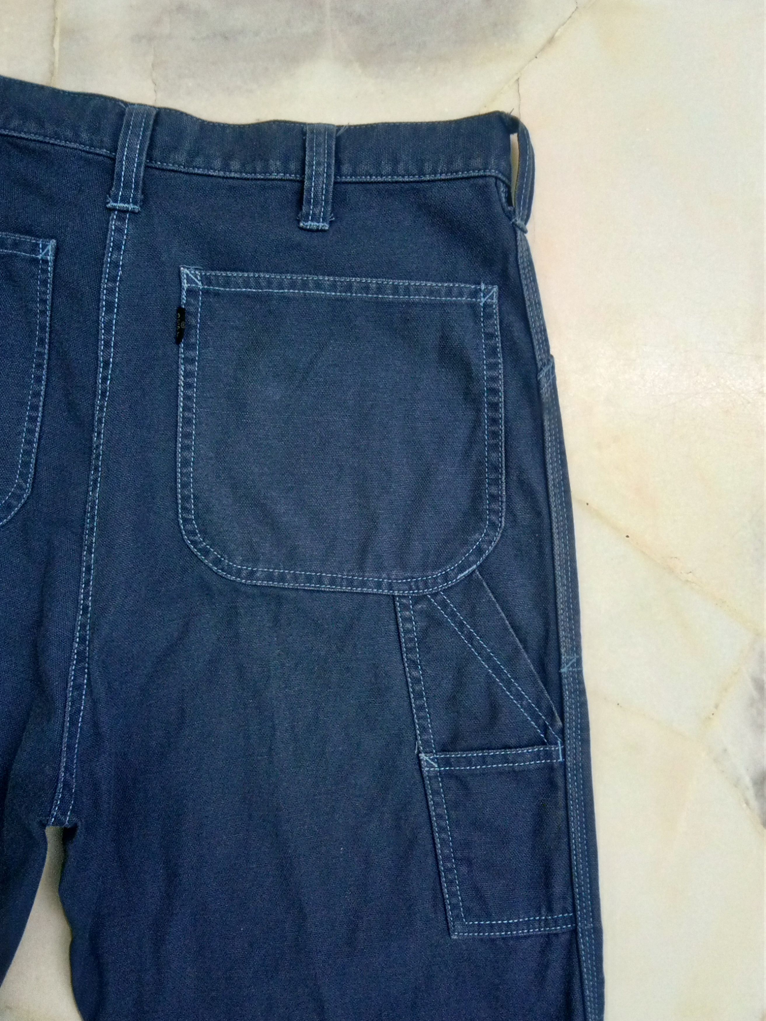 Japanese Brand Double knee denim pants by DEPT. Japan Size US 31 - 9 Thumbnail