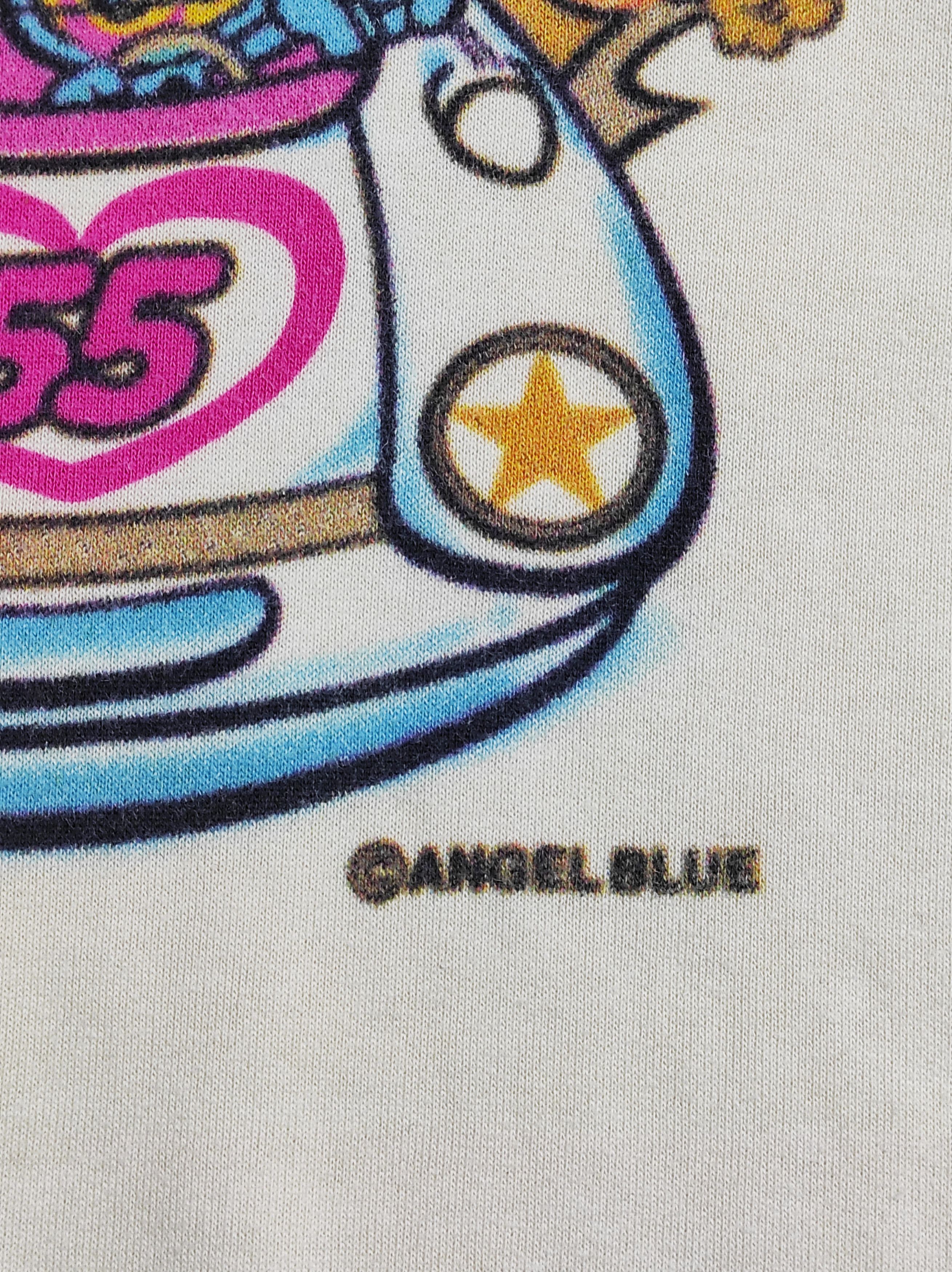 Angel Blue Aw 1998 Angel Blue go go girl multi Print sweatshirt Size ONE SIZE - 8 Thumbnail