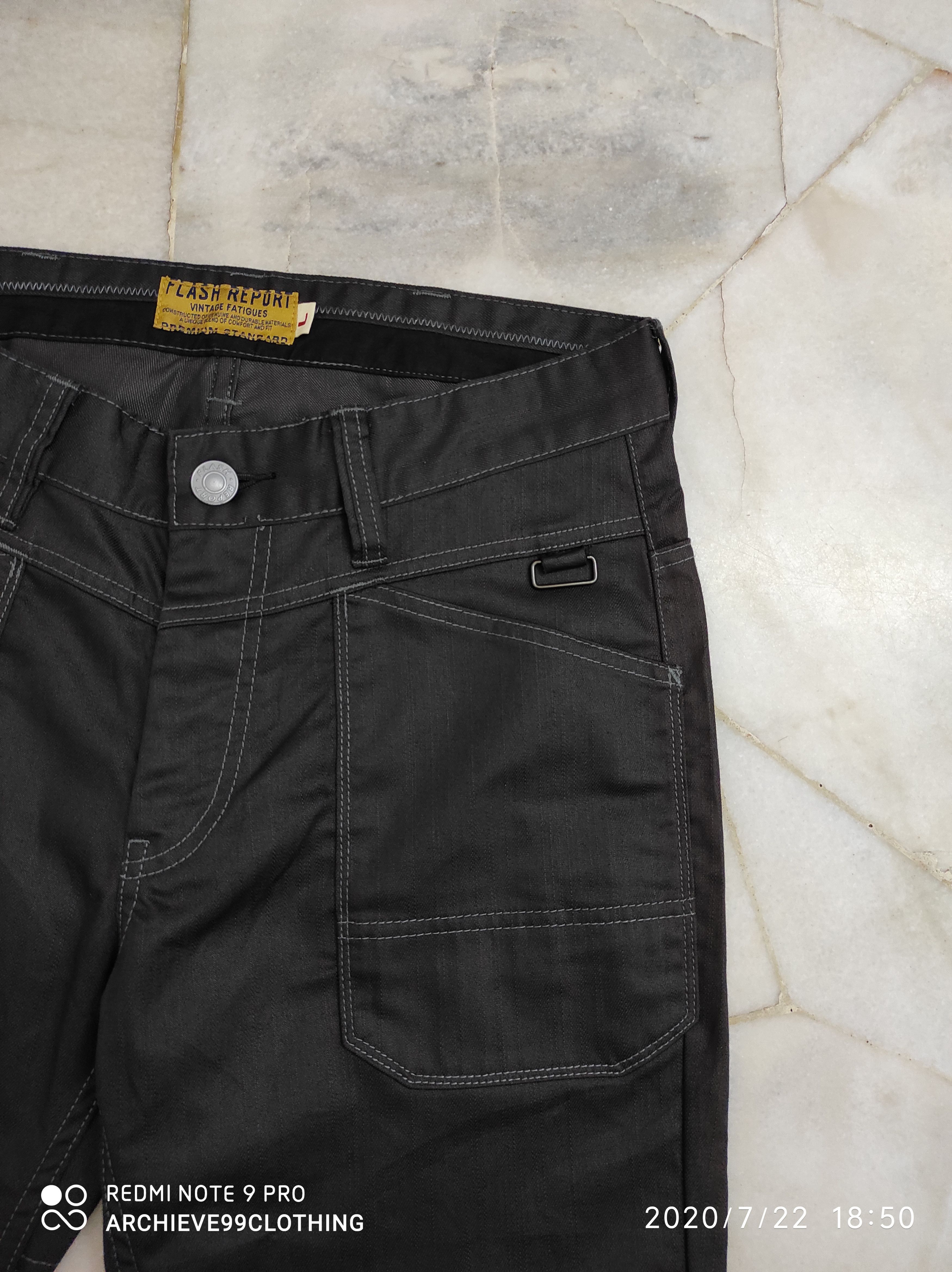 Other Flash Report casual vintage style fatigue pants Size US 32 / EU 48 - 7 Thumbnail