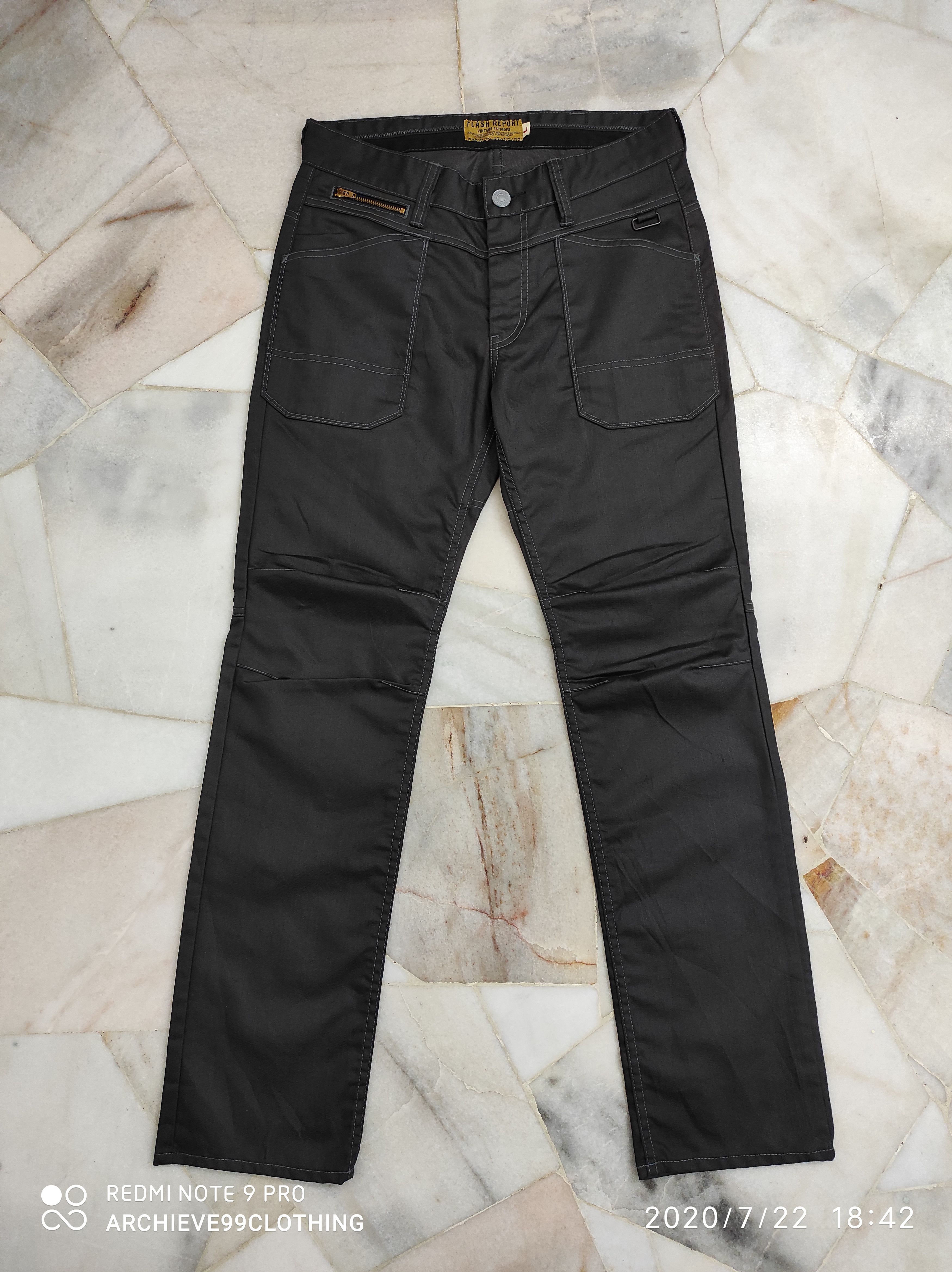 Other Flash Report casual vintage style fatigue pants Size US 32 / EU 48 - 1 Thumbnail