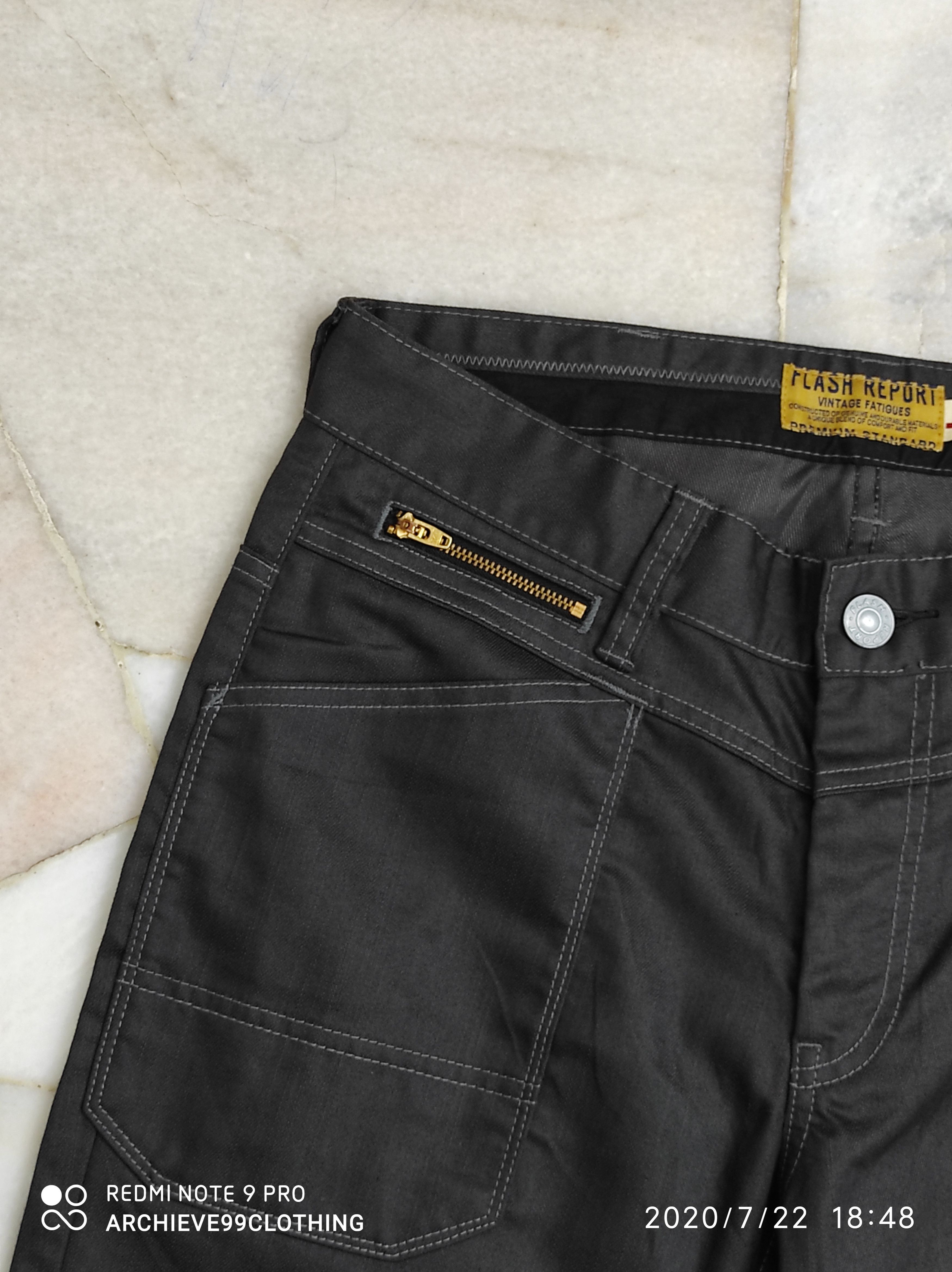 Other Flash Report casual vintage style fatigue pants Size US 32 / EU 48 - 8 Thumbnail