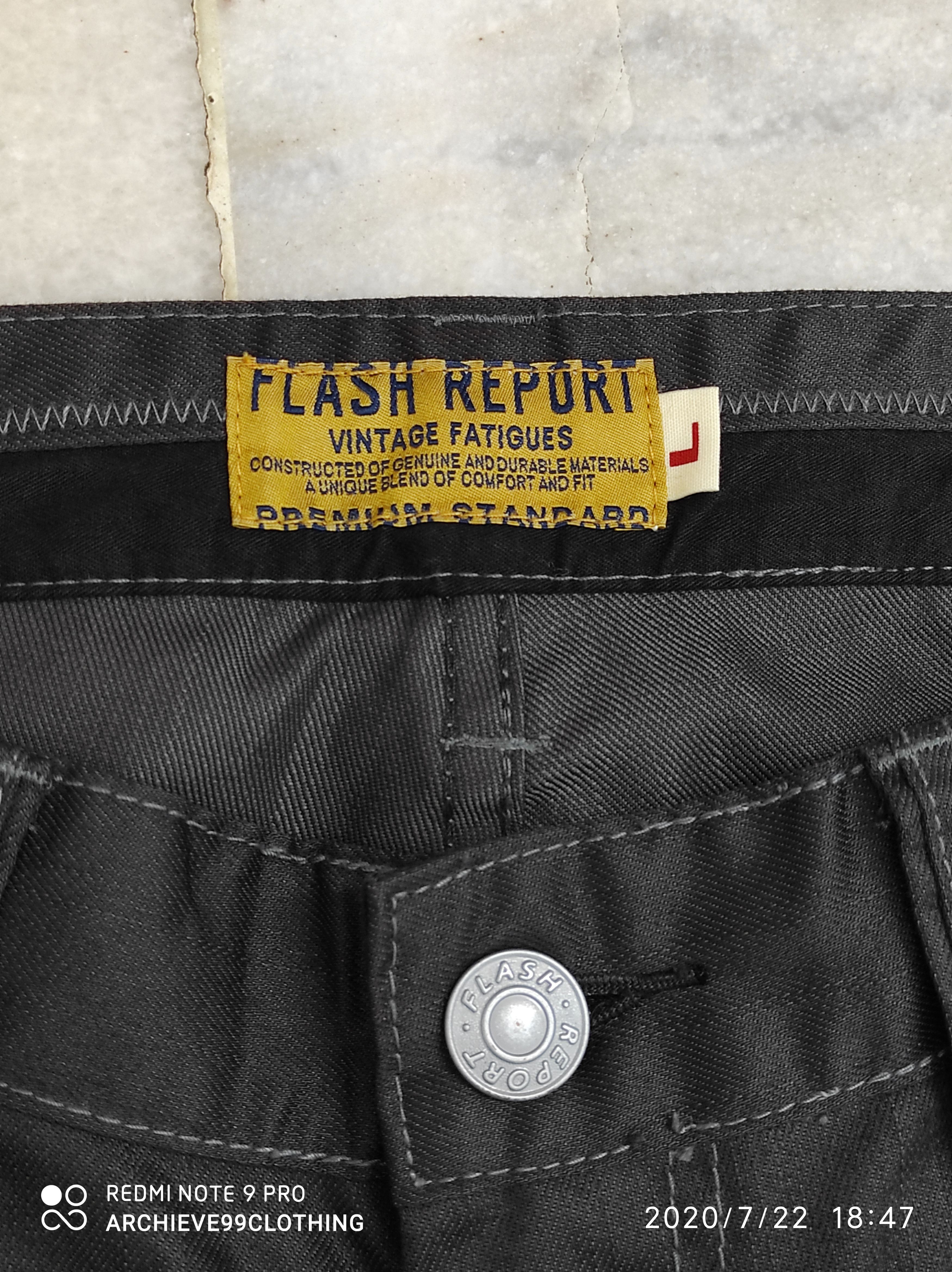 Other Flash Report casual vintage style fatigue pants Size US 32 / EU 48 - 3 Thumbnail