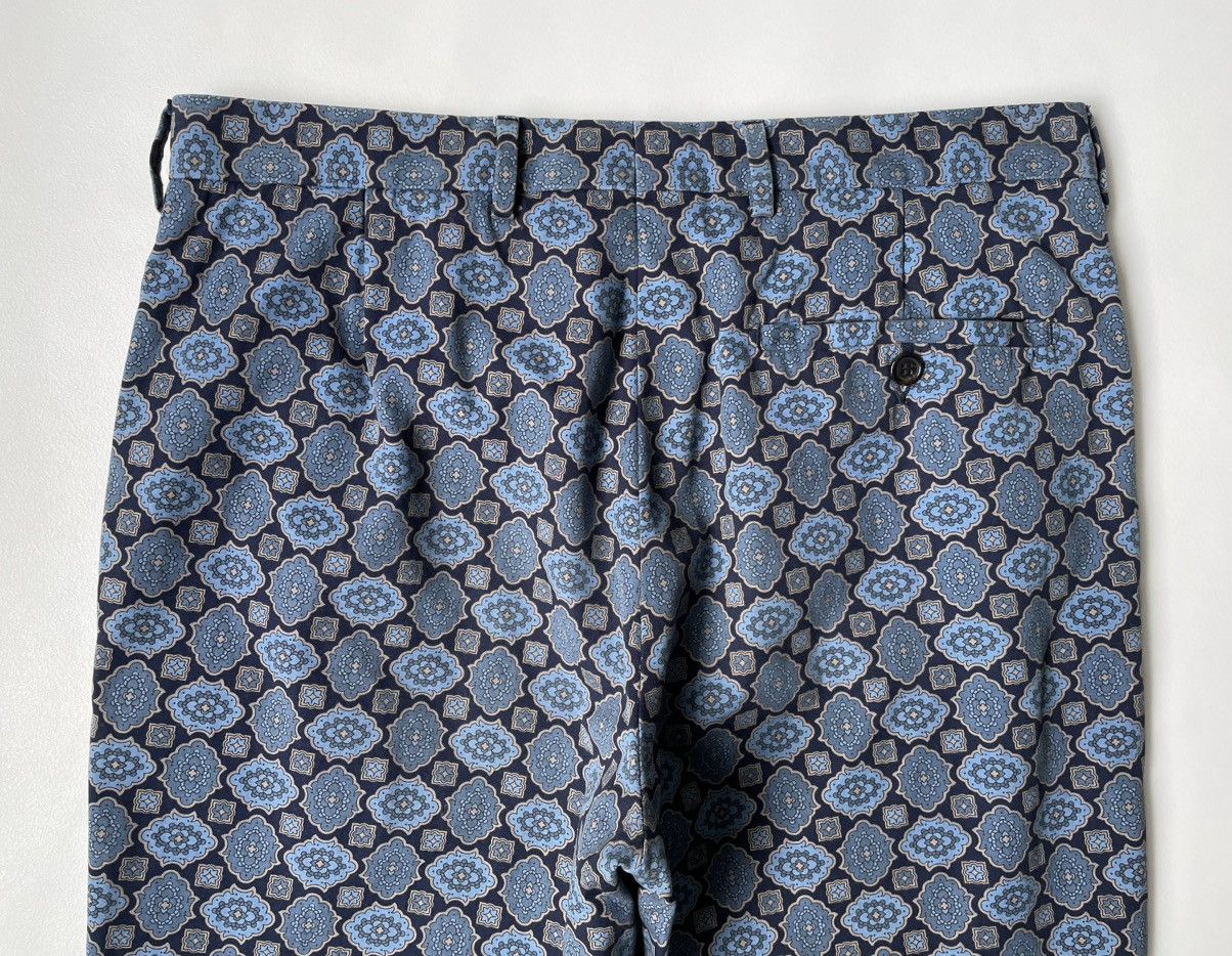 Prada S/S 02 Medallion Print Flared Leg Trousers Size US 32 / EU 48 - 12 Thumbnail