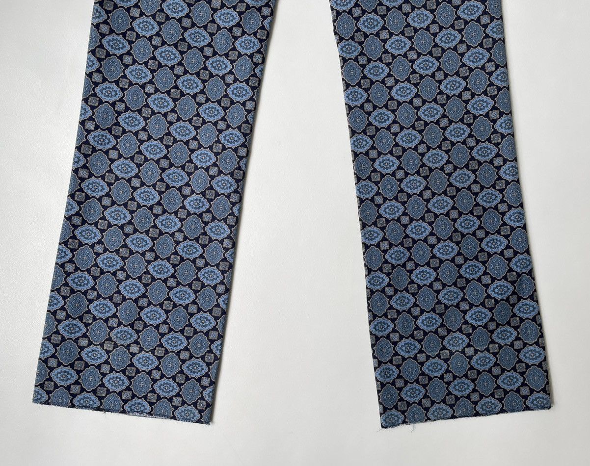 Prada S/S 02 Medallion Print Flared Leg Trousers Size US 32 / EU 48 - 14 Thumbnail