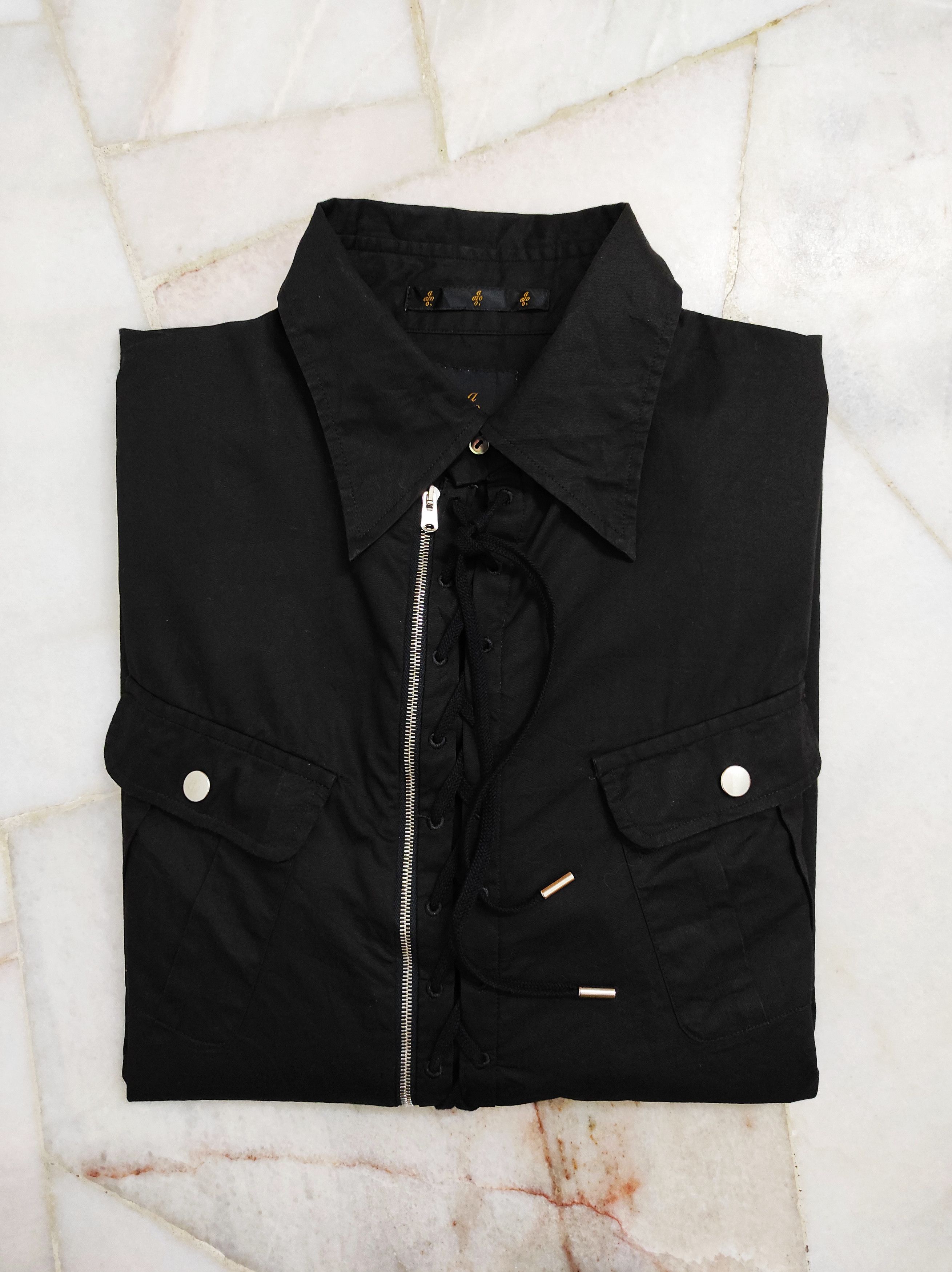 Ato Matsumoto AW2000 Aato Asymmetrical Zipper and button lace Size US S / EU 44-46 / 1 - 14 Thumbnail