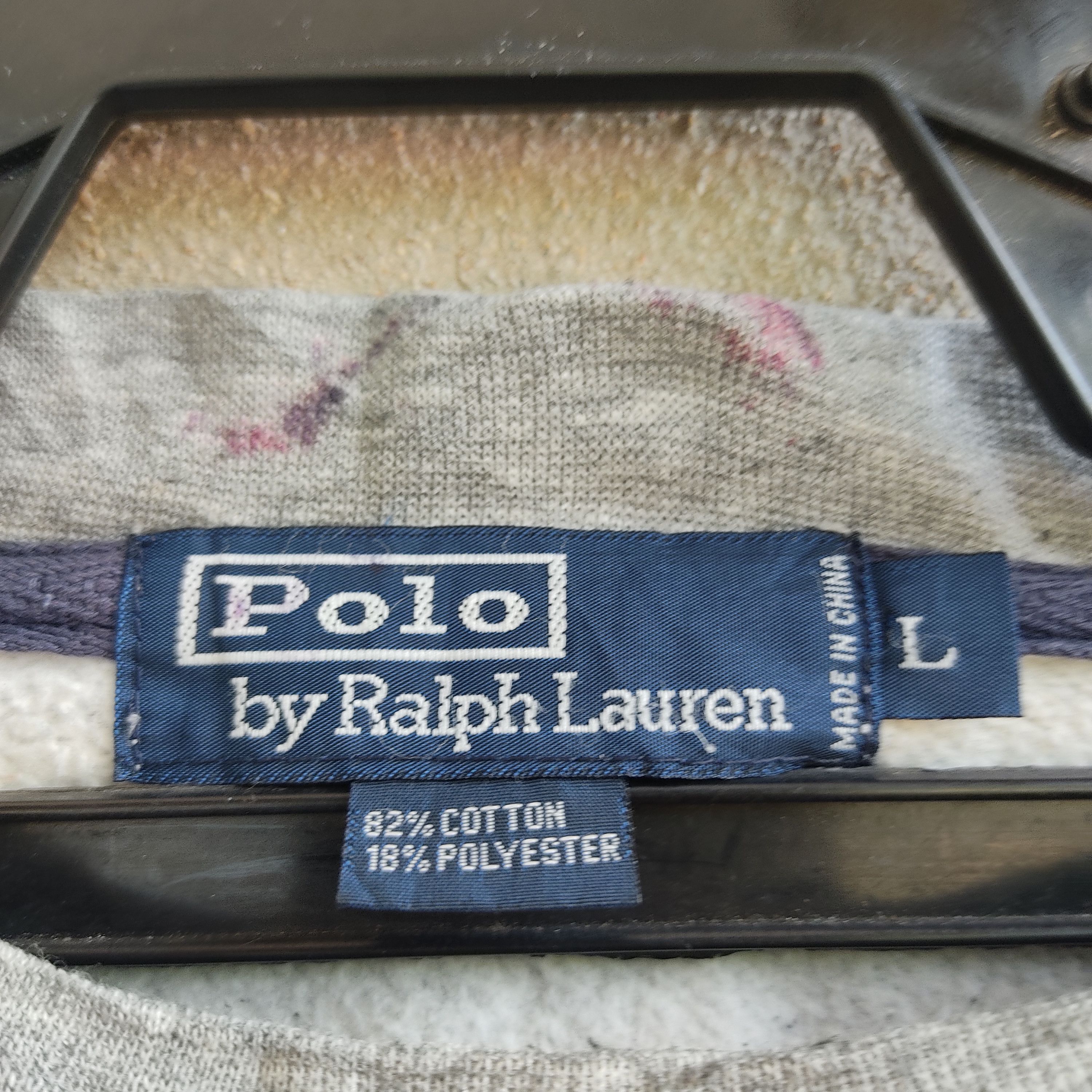Polo Ralph Lauren Polo Ralph Lauren Gray Sweatshirt Size US L / EU 52-54 / 3 - 8 Thumbnail