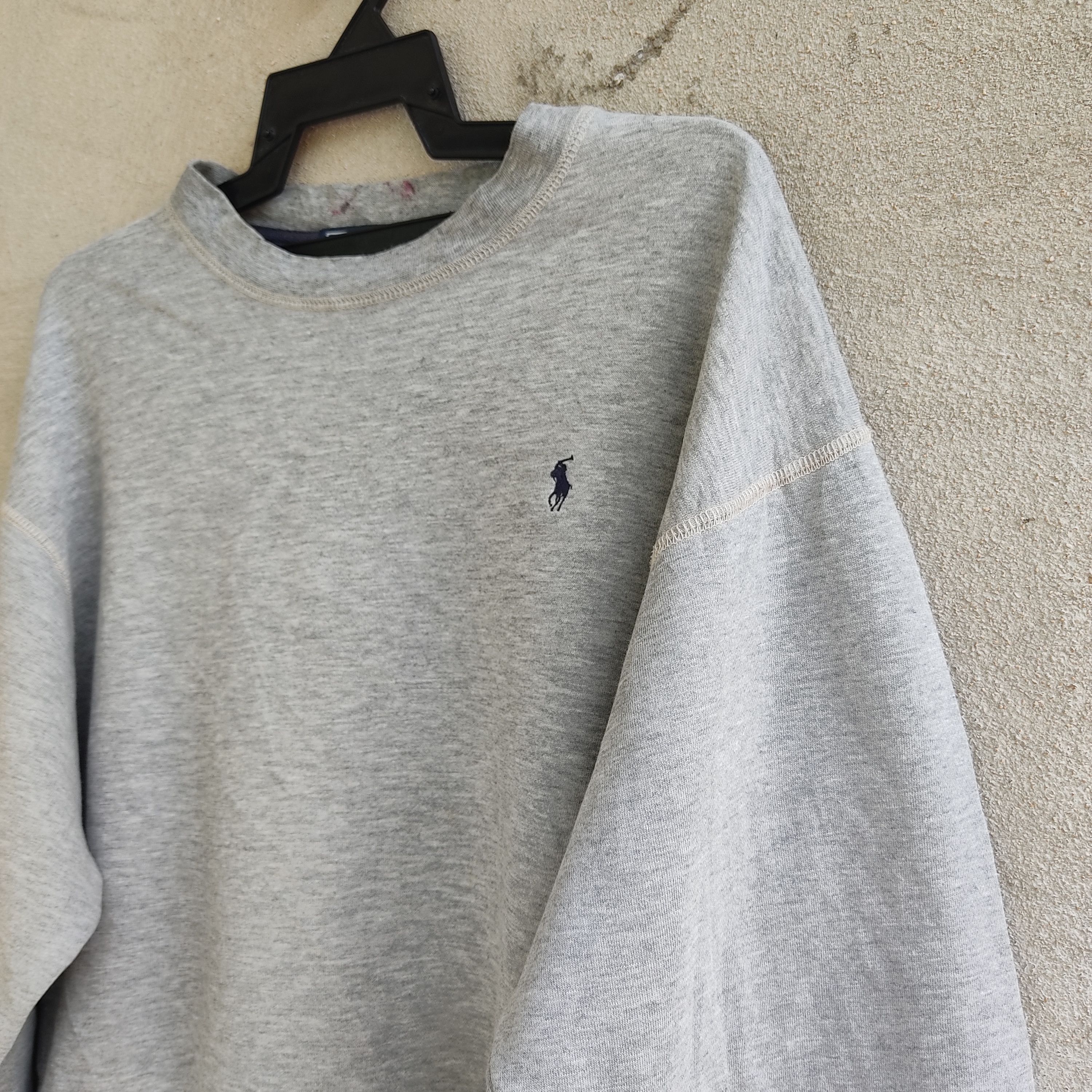 Polo Ralph Lauren Polo Ralph Lauren Gray Sweatshirt Size US L / EU 52-54 / 3 - 4 Thumbnail