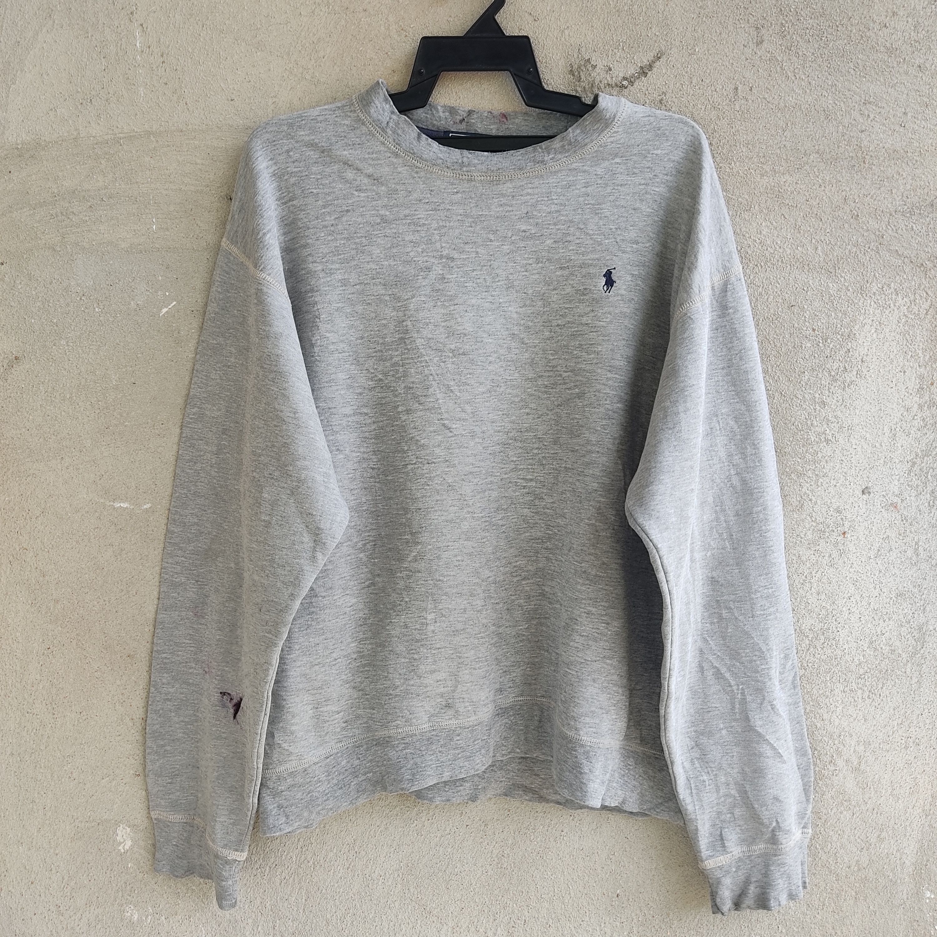 Polo Ralph Lauren Polo Ralph Lauren Gray Sweatshirt Size US L / EU 52-54 / 3 - 1 Thumbnail