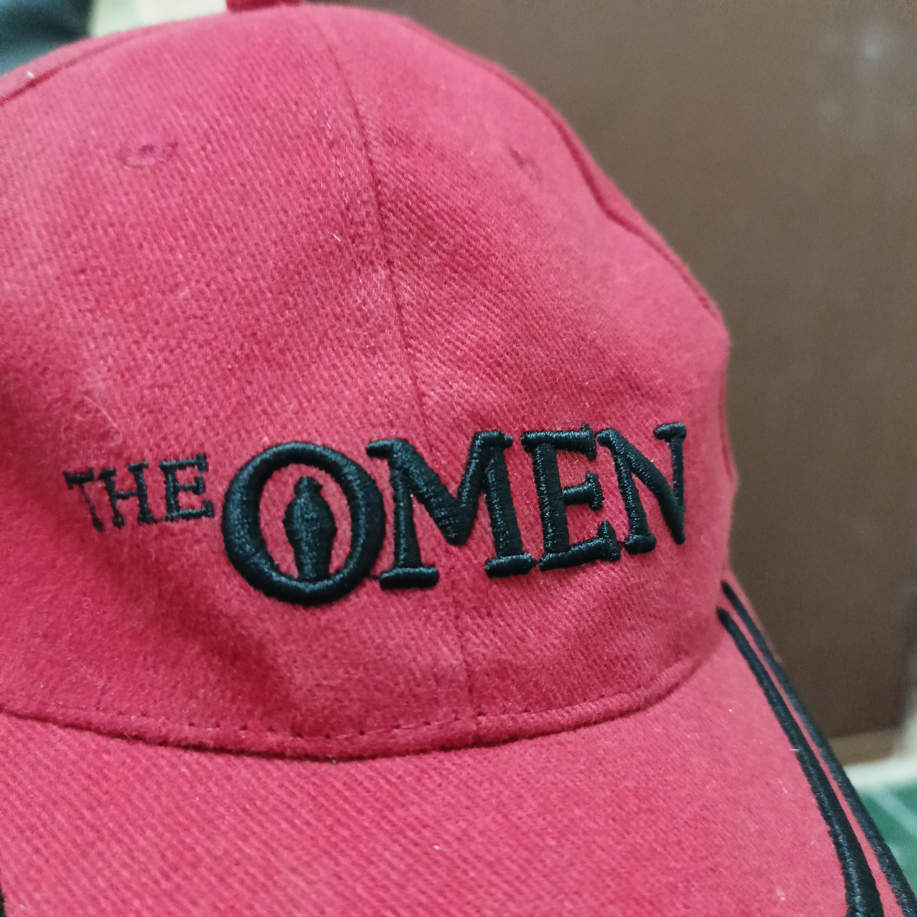 Fox Racing Rare!!! The Omen Movie Promo Property of fox cap hat Size ONE SIZE - 1 Thumbnail