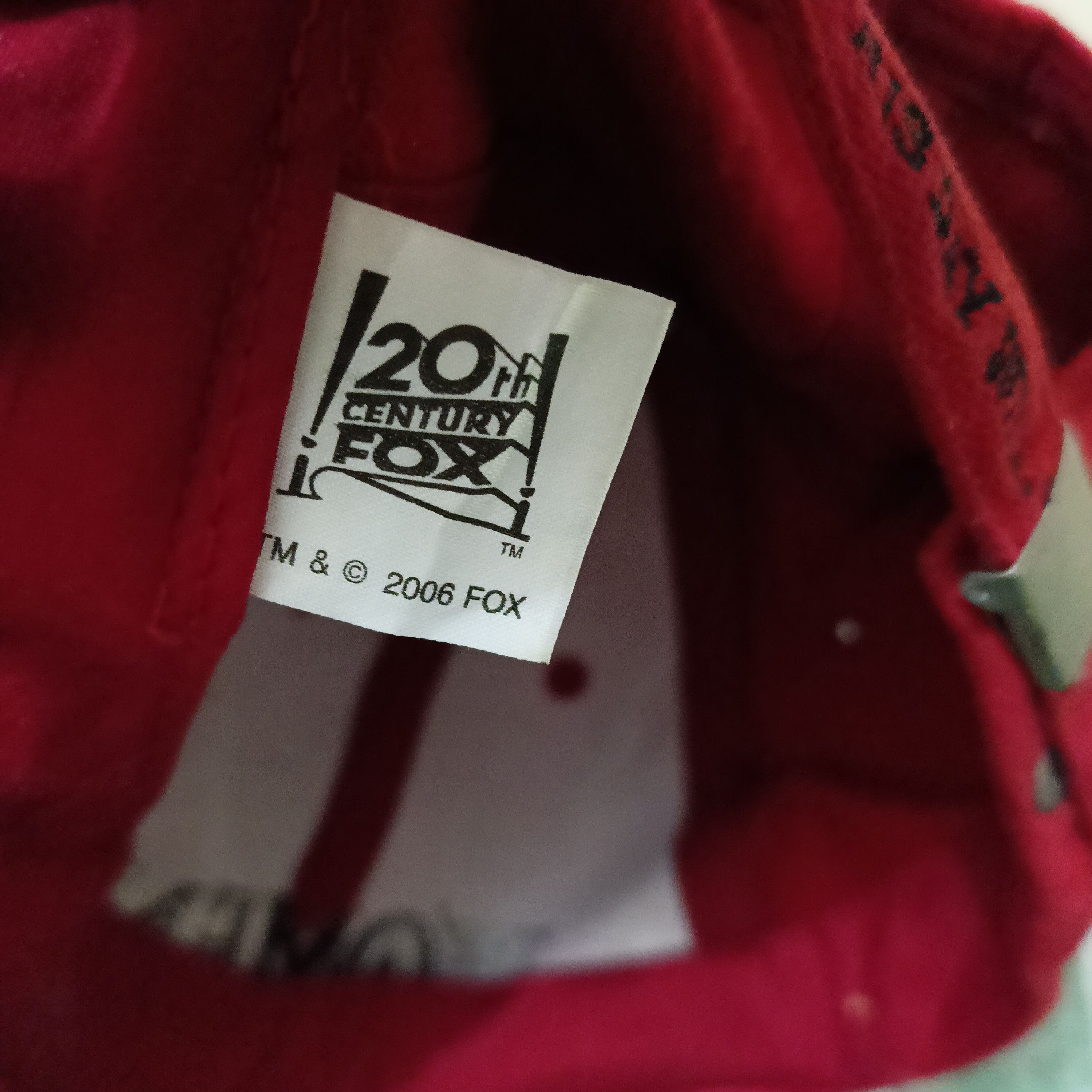 Fox Racing Rare!!! The Omen Movie Promo Property of fox cap hat Size ONE SIZE - 4 Thumbnail
