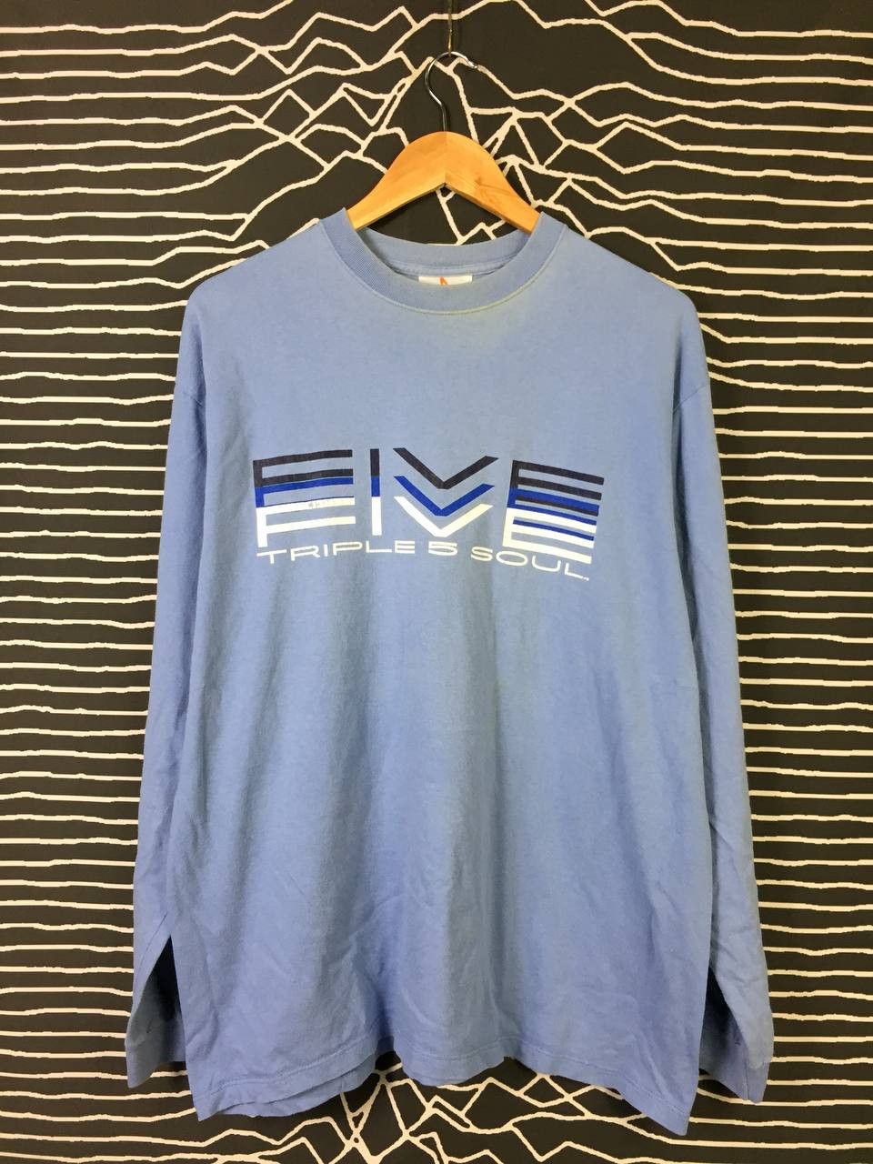 Triple 5 Soul Vtg Triple 5 Soul Brooklyn Ny OG Hip Hop Streetwear Tee Size US L / EU 52-54 / 3 - 3 Thumbnail