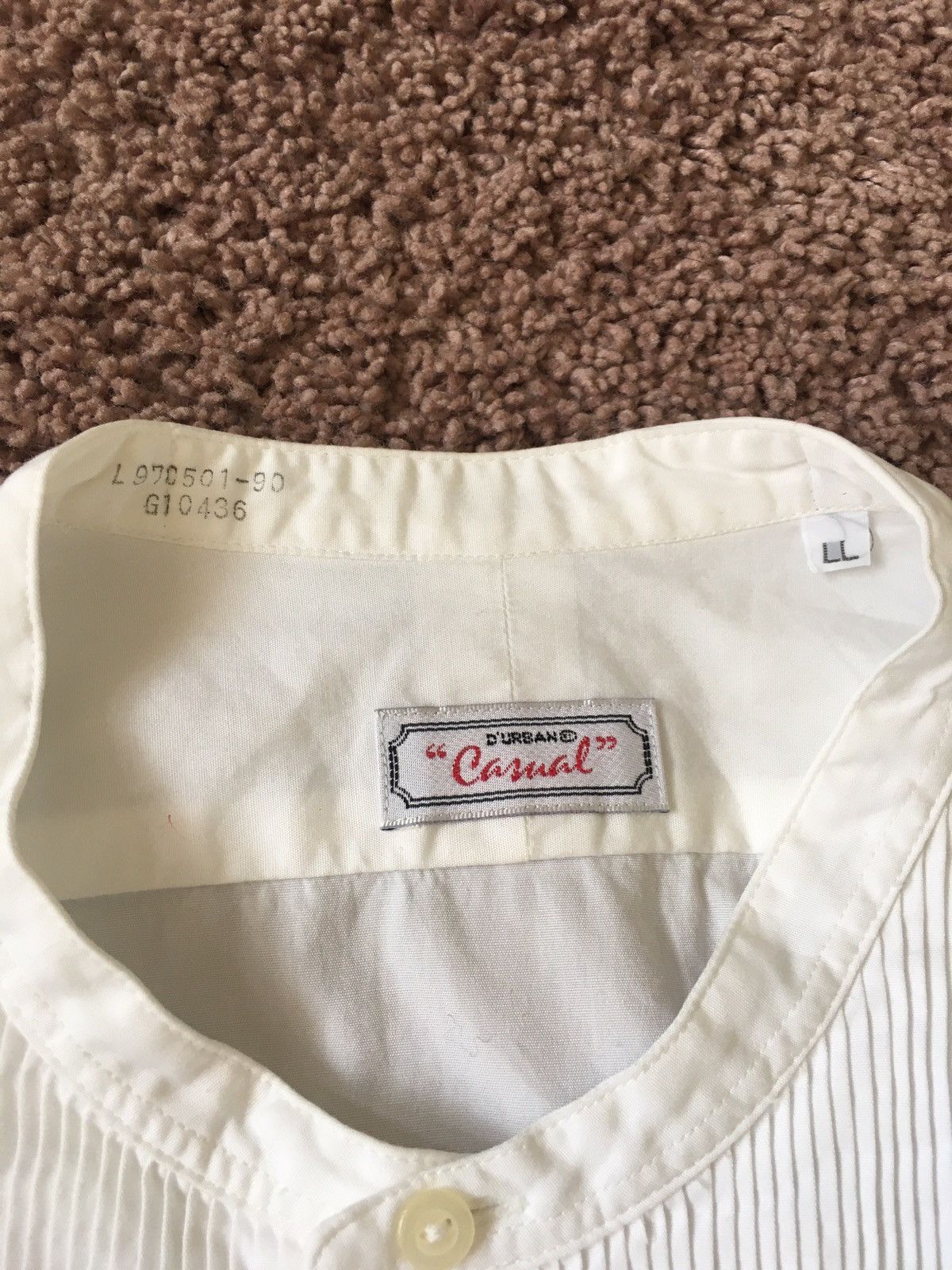 Designer vintage D’urban “casual” shirt Size US XL / EU 56 / 4 - 2 Thumbnail