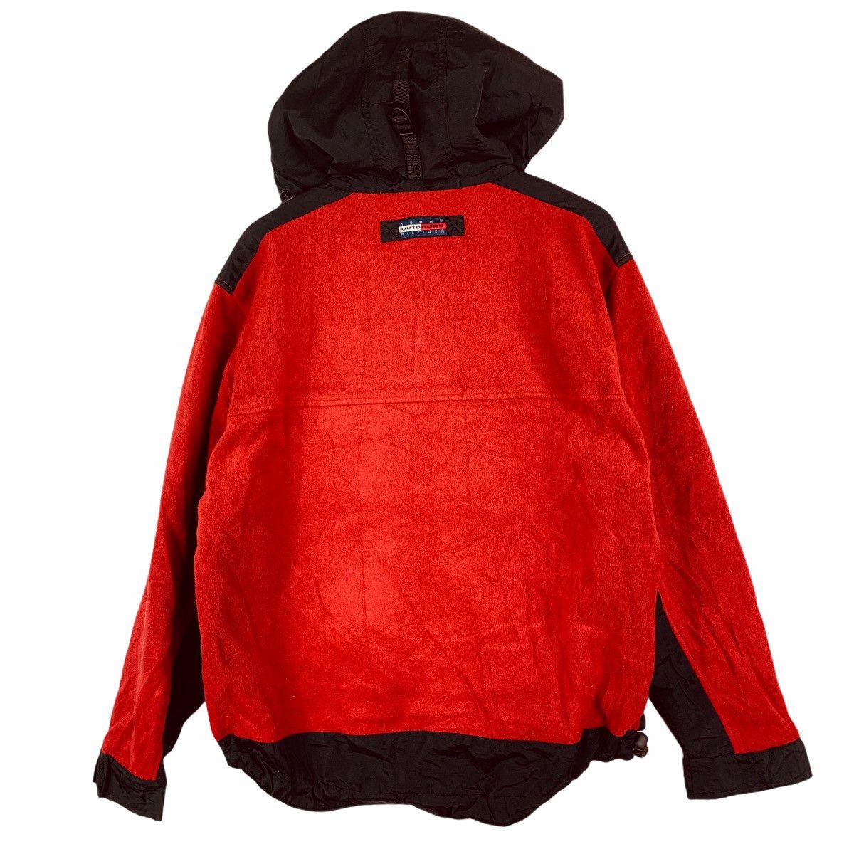 Tommy Hilfiger TOMMY HILFIGER FLEECE SAILING GEAR FULLZIP RED BLACK JACKET Size US XL / EU 56 / 4 - 4 Thumbnail