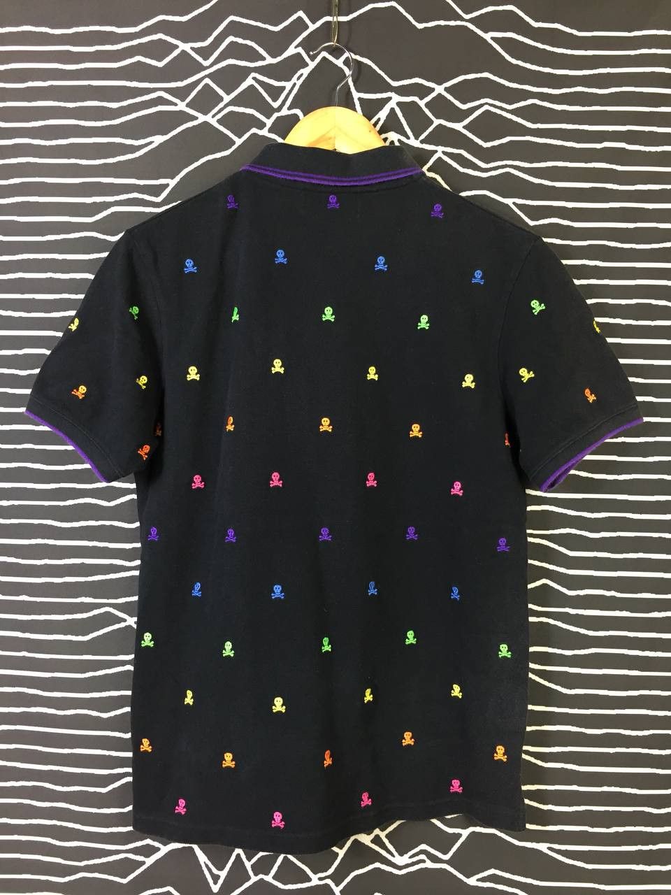 Beams Plus BEAMS Heart Skull Printed Streetwear Polo Tee Size US M / EU 48-50 / 2 - 5 Thumbnail