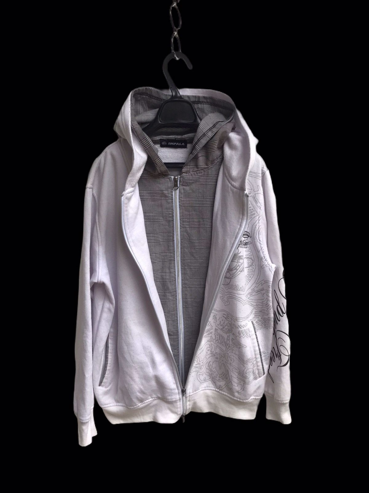 Japanese Brand 🔥Impala Rare Double Zipper Sweatshirt With Hoodies Size US S / EU 44-46 / 1 - 3 Thumbnail