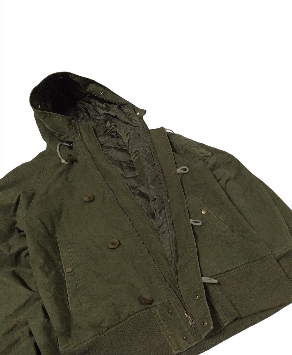 Vintage 🔥Shape shifter Military Styles Zipper Buttoned Jacket Size US M / EU 48-50 / 2 - 4 Thumbnail