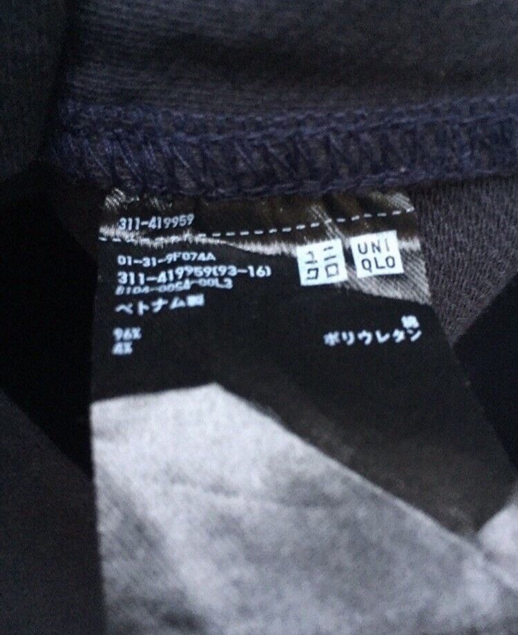 Uniqlo 🔥Uniqlo Black Button Light Jacket Size US S / EU 44-46 / 1 - 3 Thumbnail