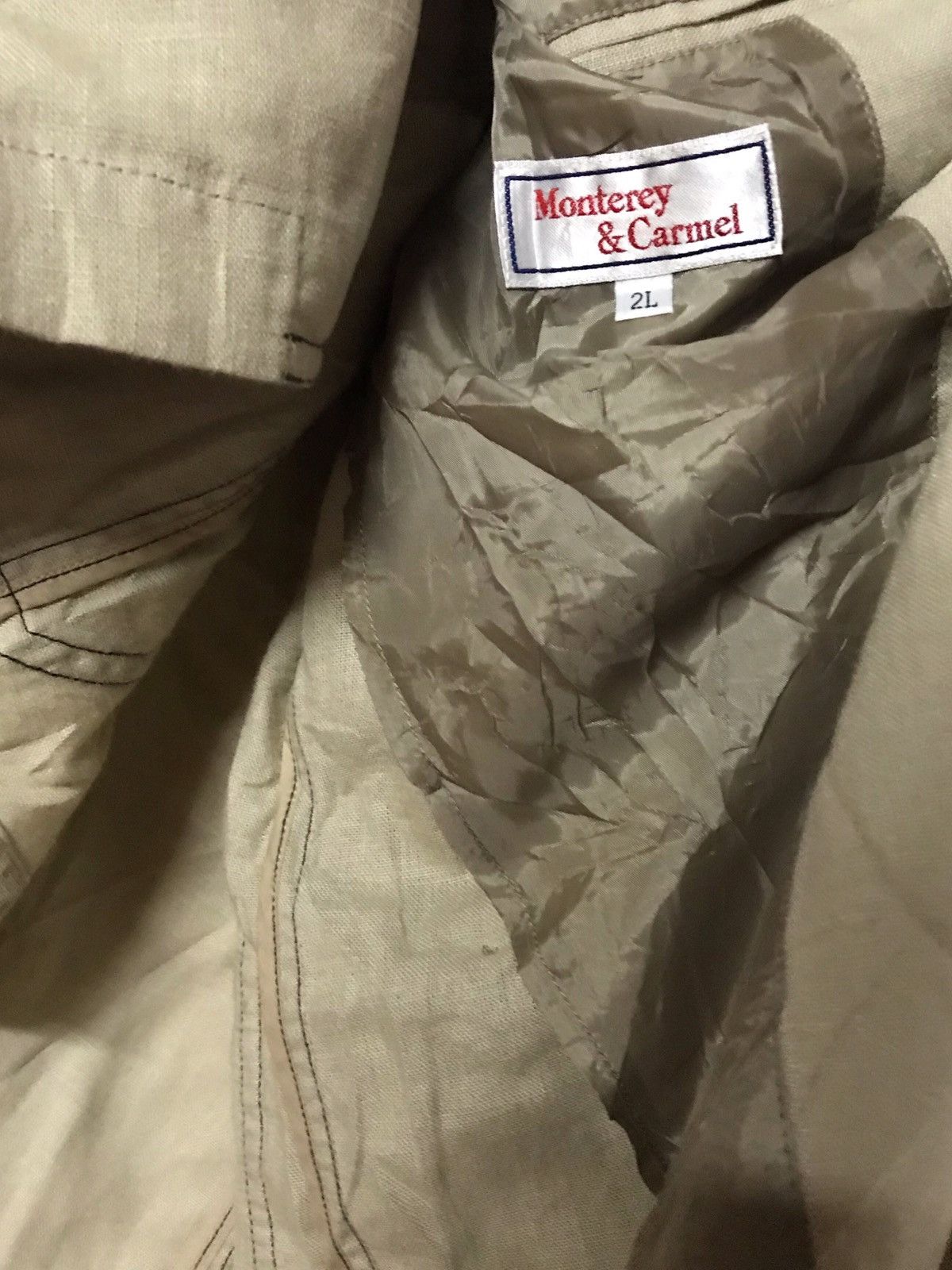 Japanese Brand × Vintage 🔥Monterey&Caremel Relaxing Cotton Jacket Size US XL / EU 56 / 4 - 4 Thumbnail