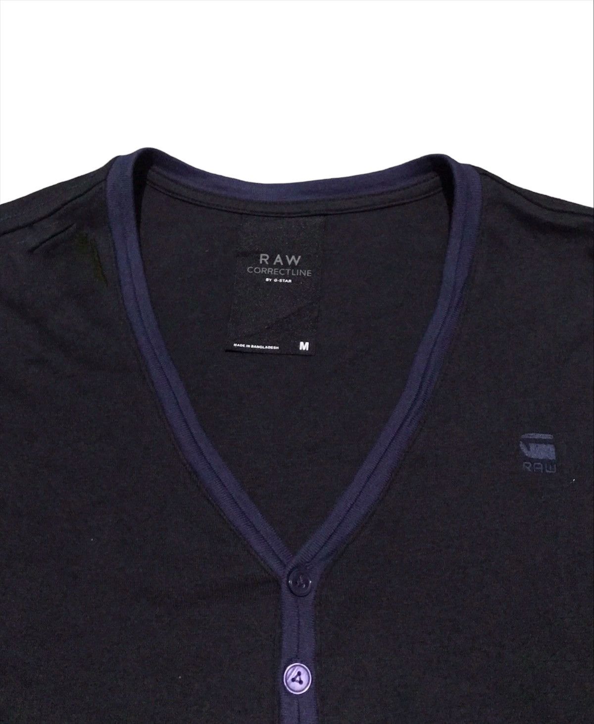 G-Star × Vintage Vintage G Star Raw Cardigan T Shirts Size US S / EU 44-46 / 1 - 6 Thumbnail