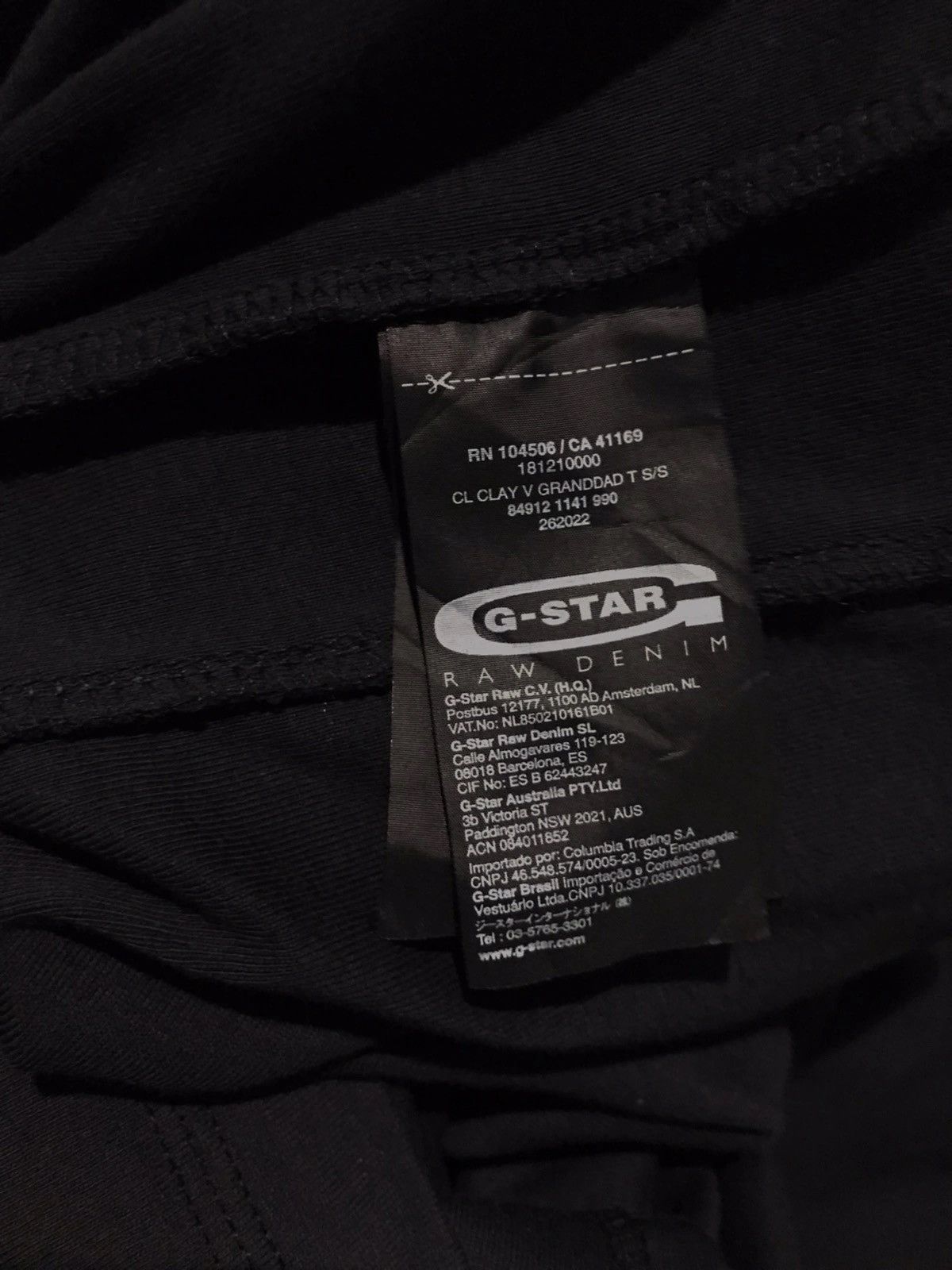 G-Star × Vintage Vintage G Star Raw Cardigan T Shirts Size US S / EU 44-46 / 1 - 7 Thumbnail