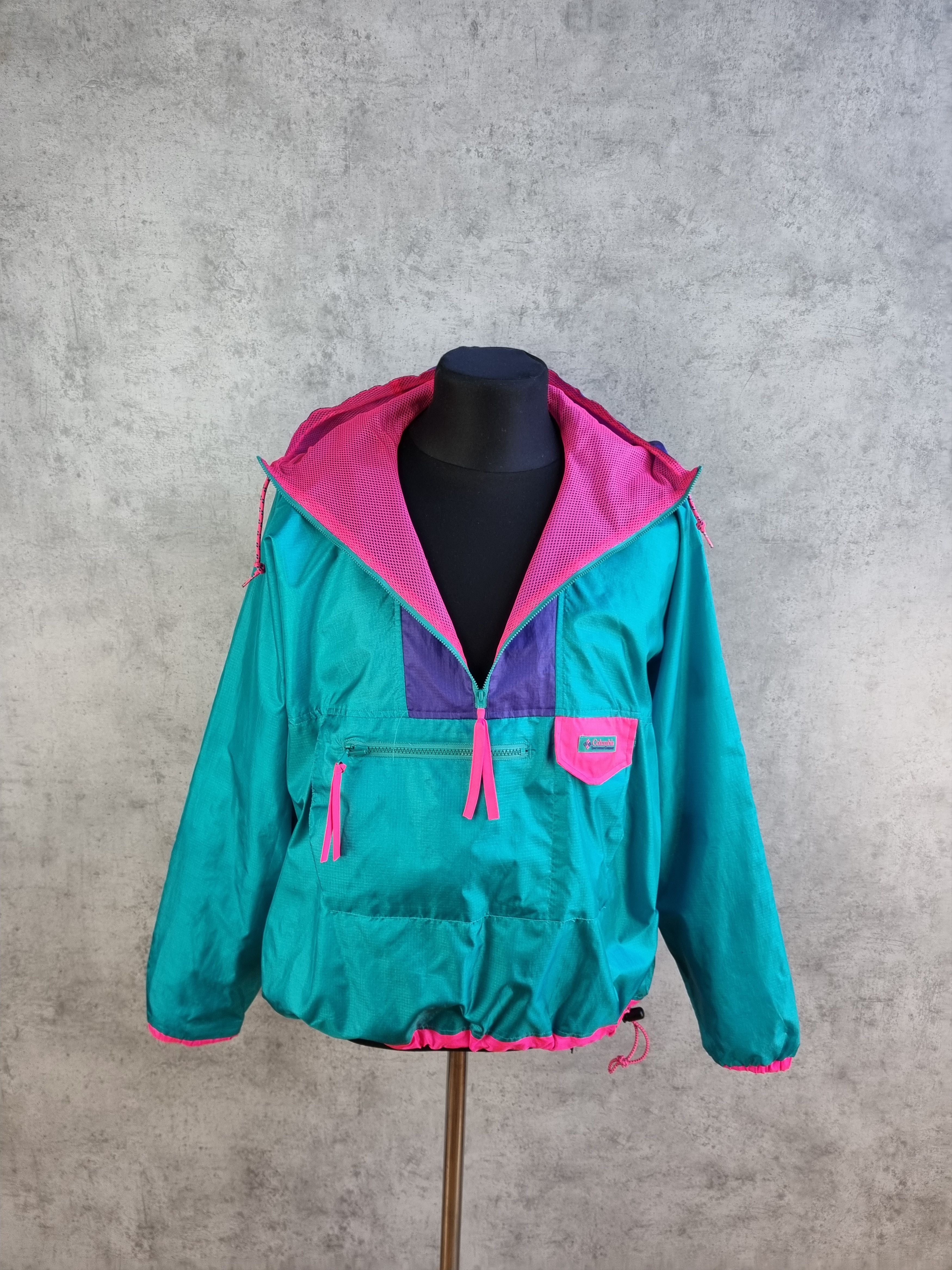 90s Vintage Columbia Light Anorak Jacket NIKE ACG style
