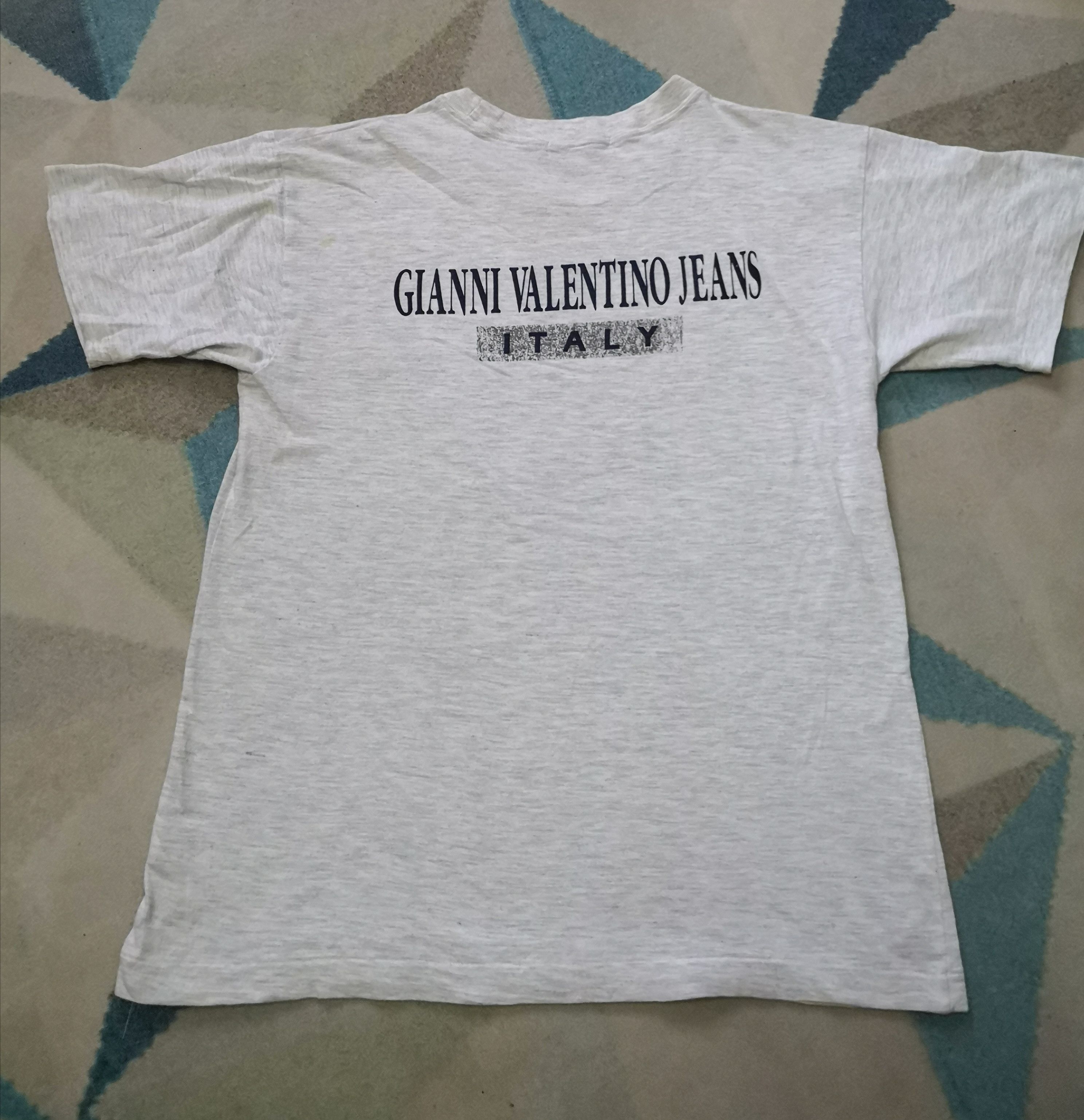 Gianni Valentino Valentino Gianni Jeans Big Logo T Size US S / EU 44-46 / 1 - 1 Thumbnail