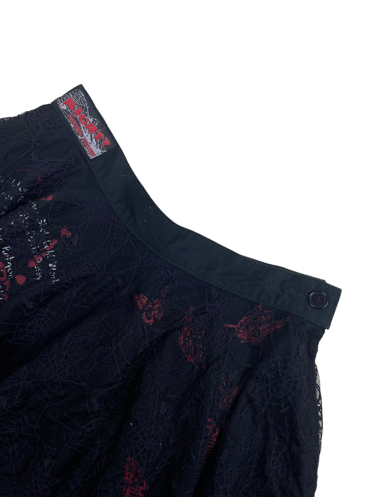 Japanese Brand × Seditionaries Anarchyism Rave Girl’s Gothic Mesh Layered Short Skirt Size 28" / US 6 / IT 42 - 3 Thumbnail
