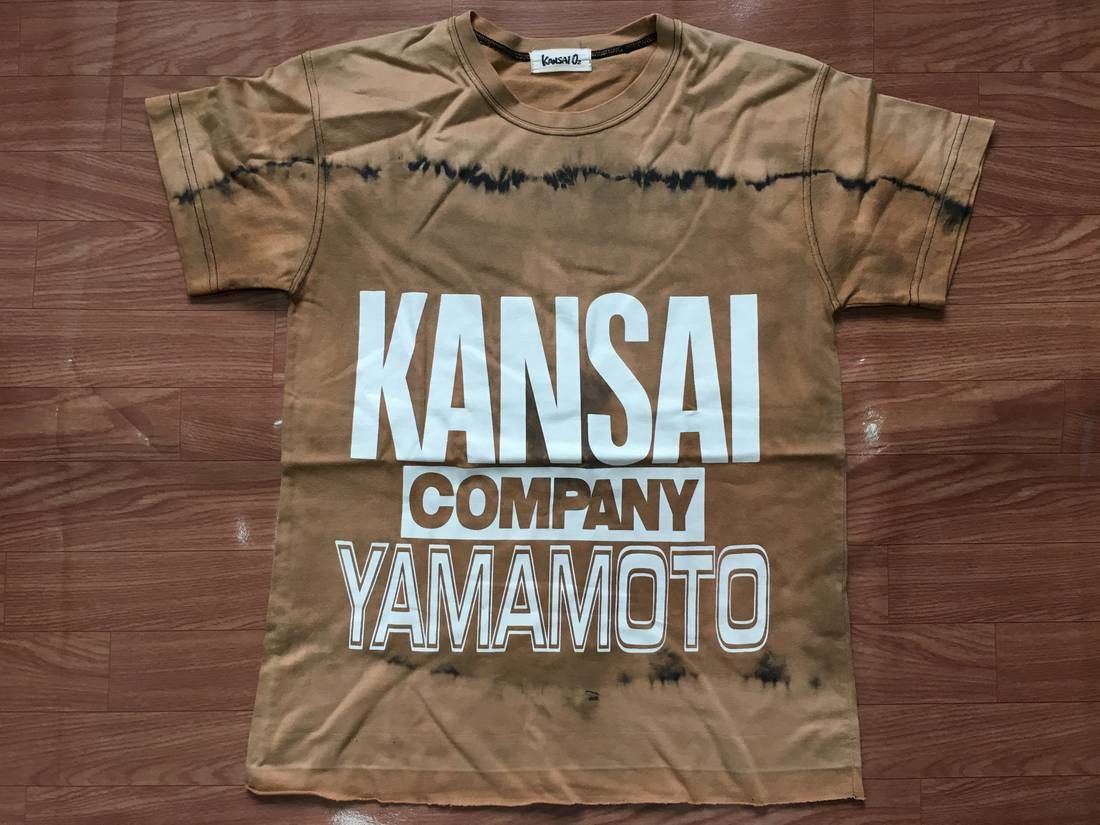 Kansai Yamamoto VINTAGE KANSAI YAMAMOTO COMPANY O2 JAPAN TYE DIE T-SHIRTS Size US S / EU 44-46 / 1 - 1 Thumbnail