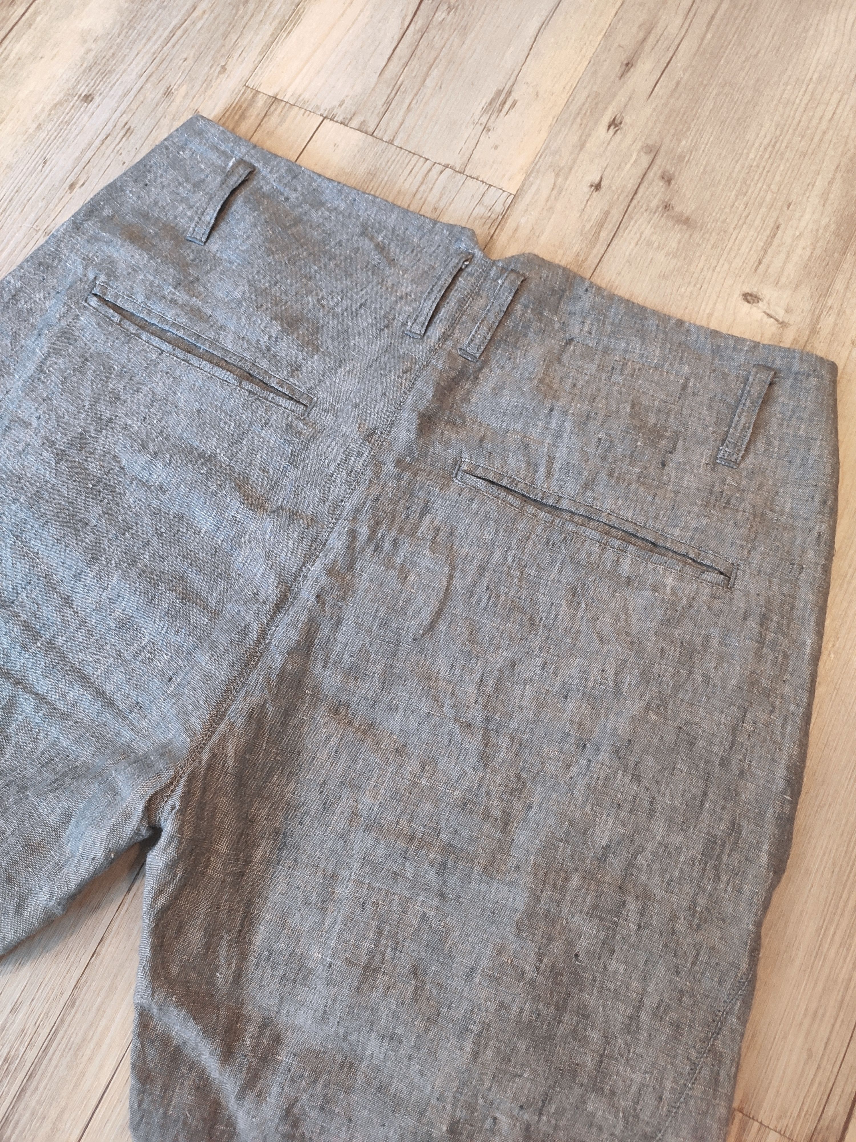 Hannibal. Linen pants.Like Elena Dawson or Aleksandr Manamis Size US 32 / EU 48 - 5 Thumbnail