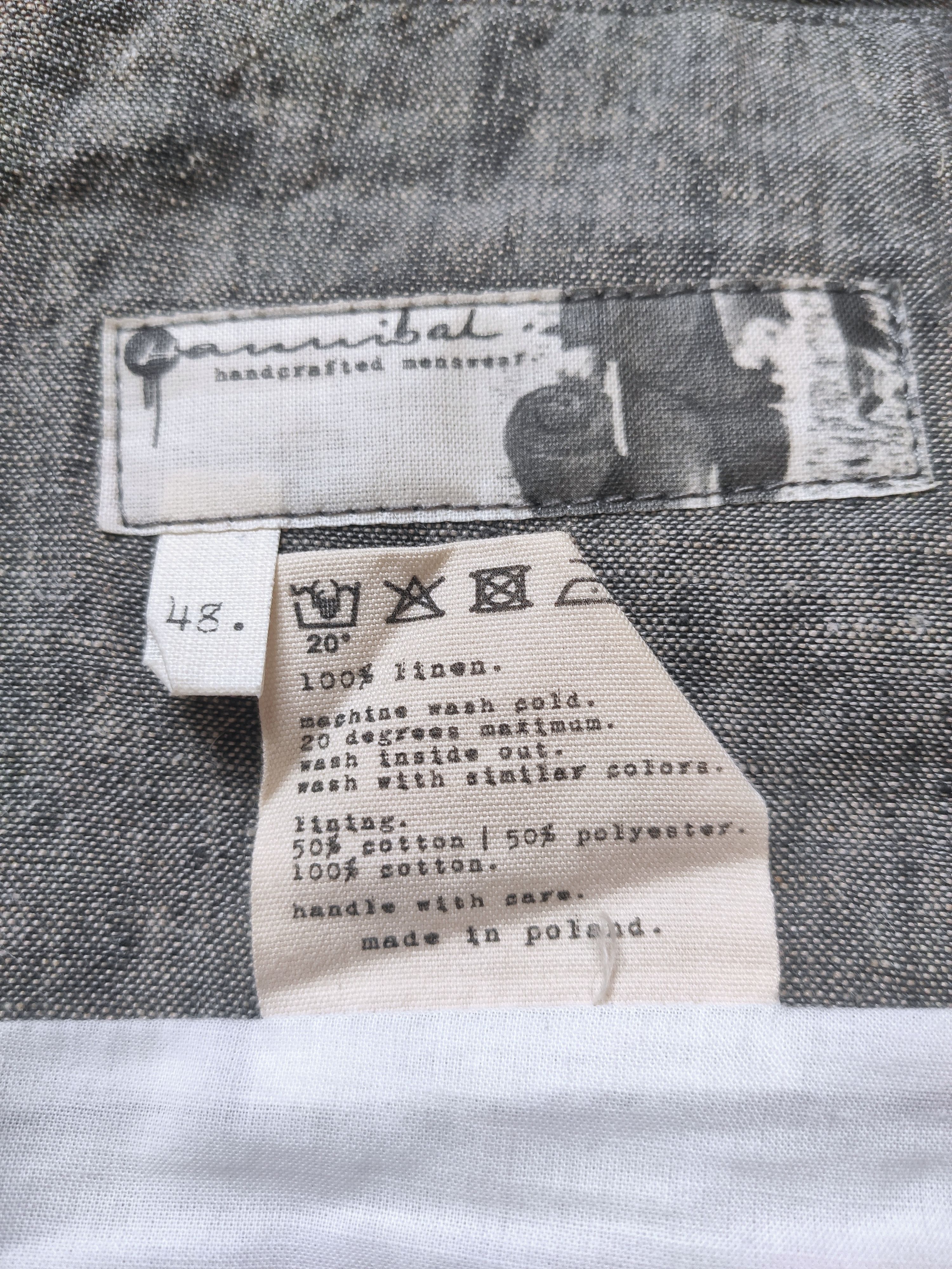 Hannibal. Linen pants.Like Elena Dawson or Aleksandr Manamis Size US 32 / EU 48 - 8 Thumbnail