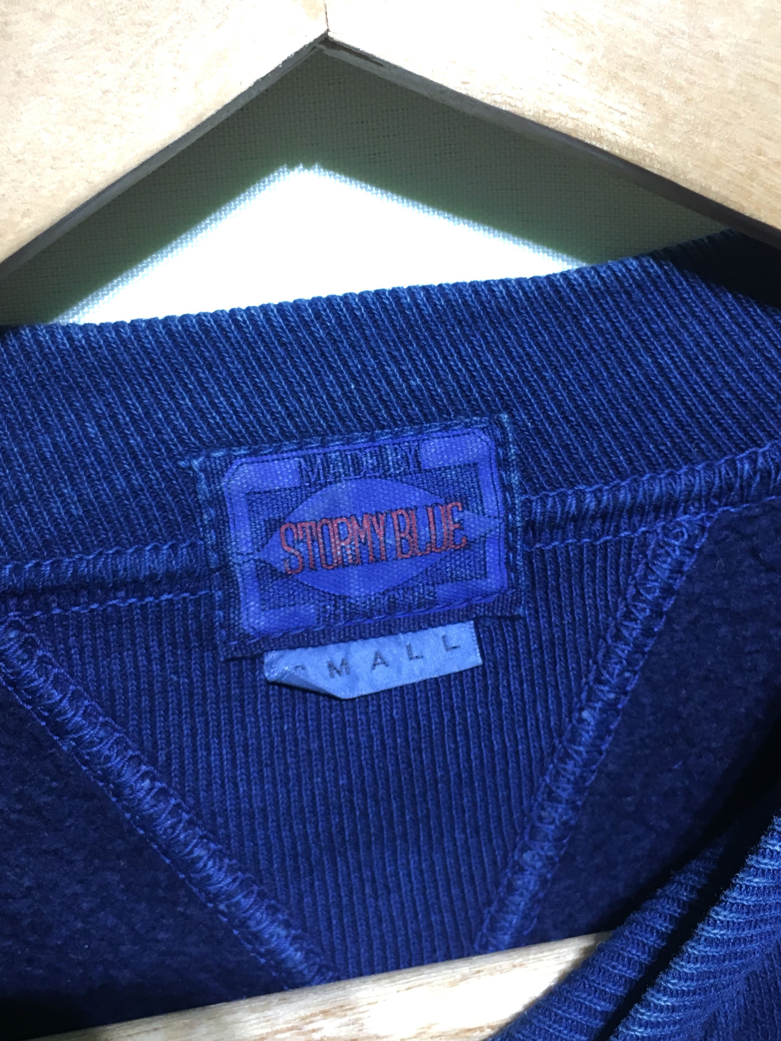 Pherrow's PHERROW'S MADE IN JAPAN STORMY BLUE RED INDIAN SWEATSHIRT Size US S / EU 44-46 / 1 - 4 Thumbnail