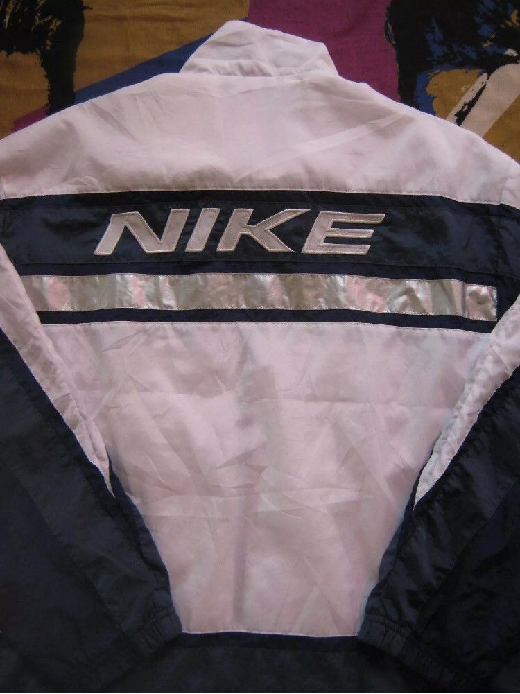 Nike VINTAGE NIKE SPELLOUT BIG LOGO REFLECTOR CENTER SWOOSH Size US XL / EU 56 / 4 - 5 Thumbnail
