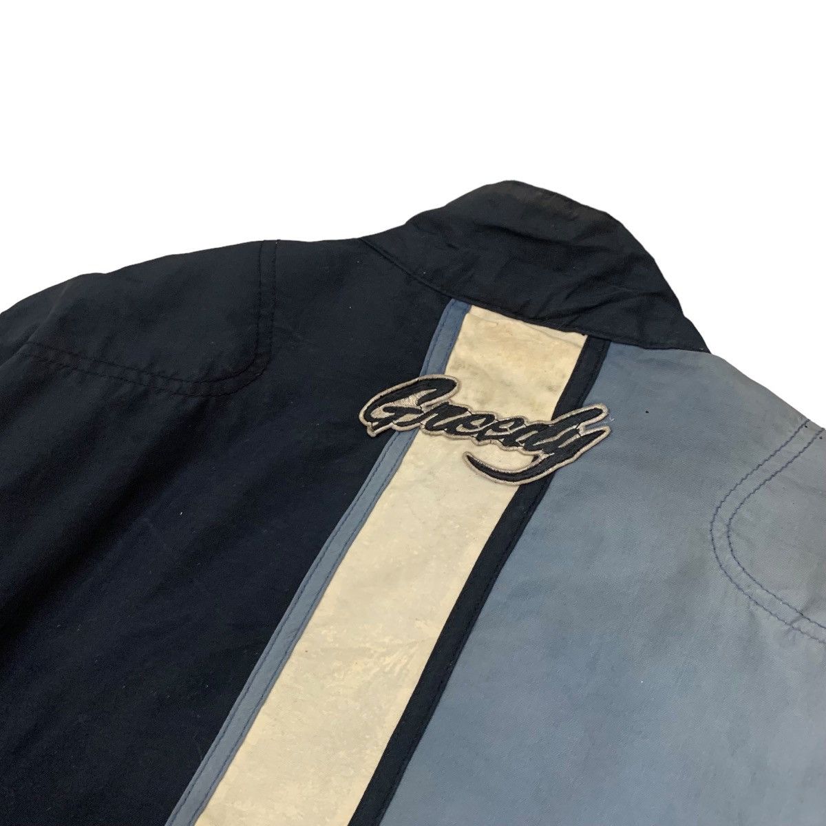 Vintage Vintage Sunfaded Greedy Racing Riders Jacket Size US M / EU 48-50 / 2 - 9 Thumbnail