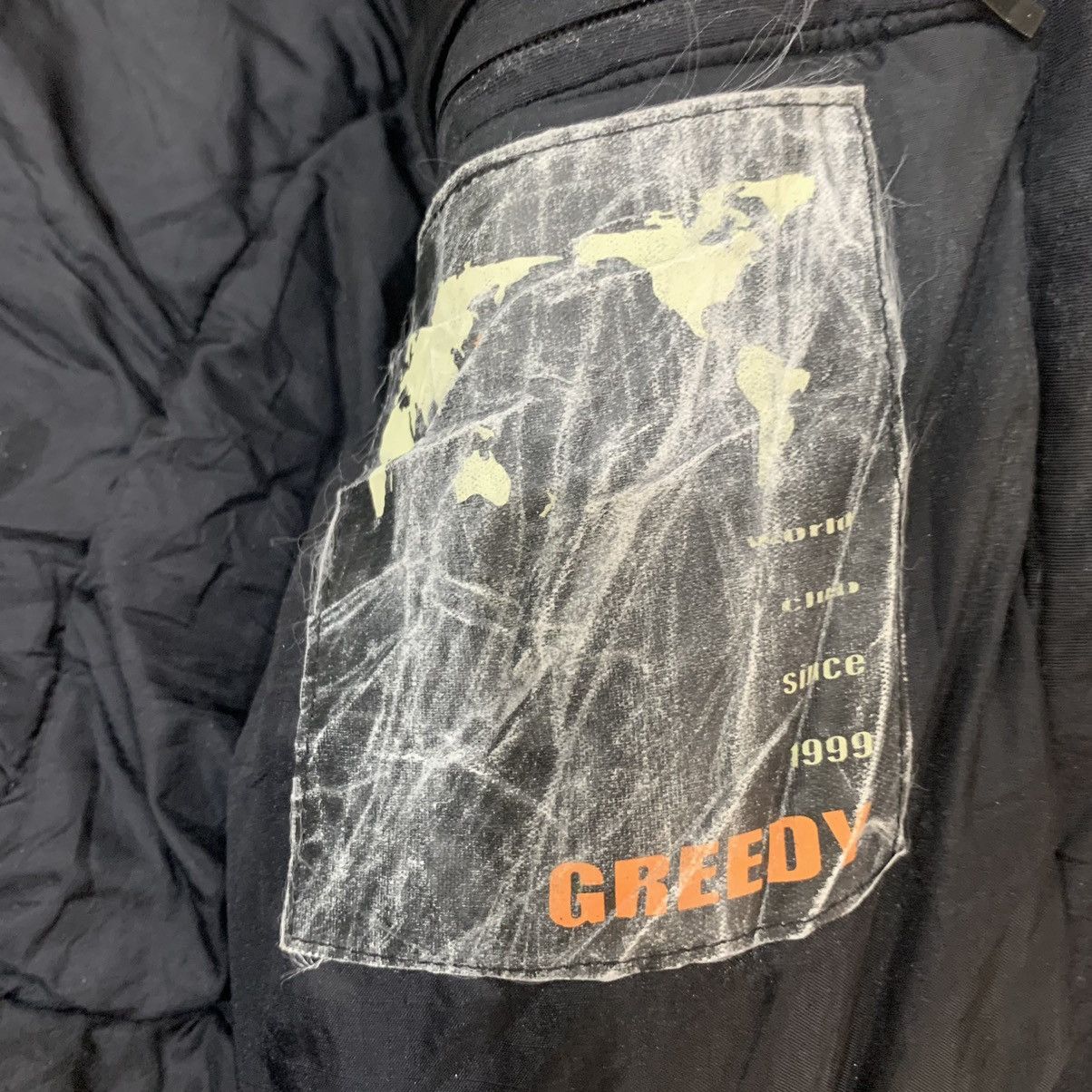 Vintage Vintage Sunfaded Greedy Racing Riders Jacket Size US M / EU 48-50 / 2 - 11 Thumbnail