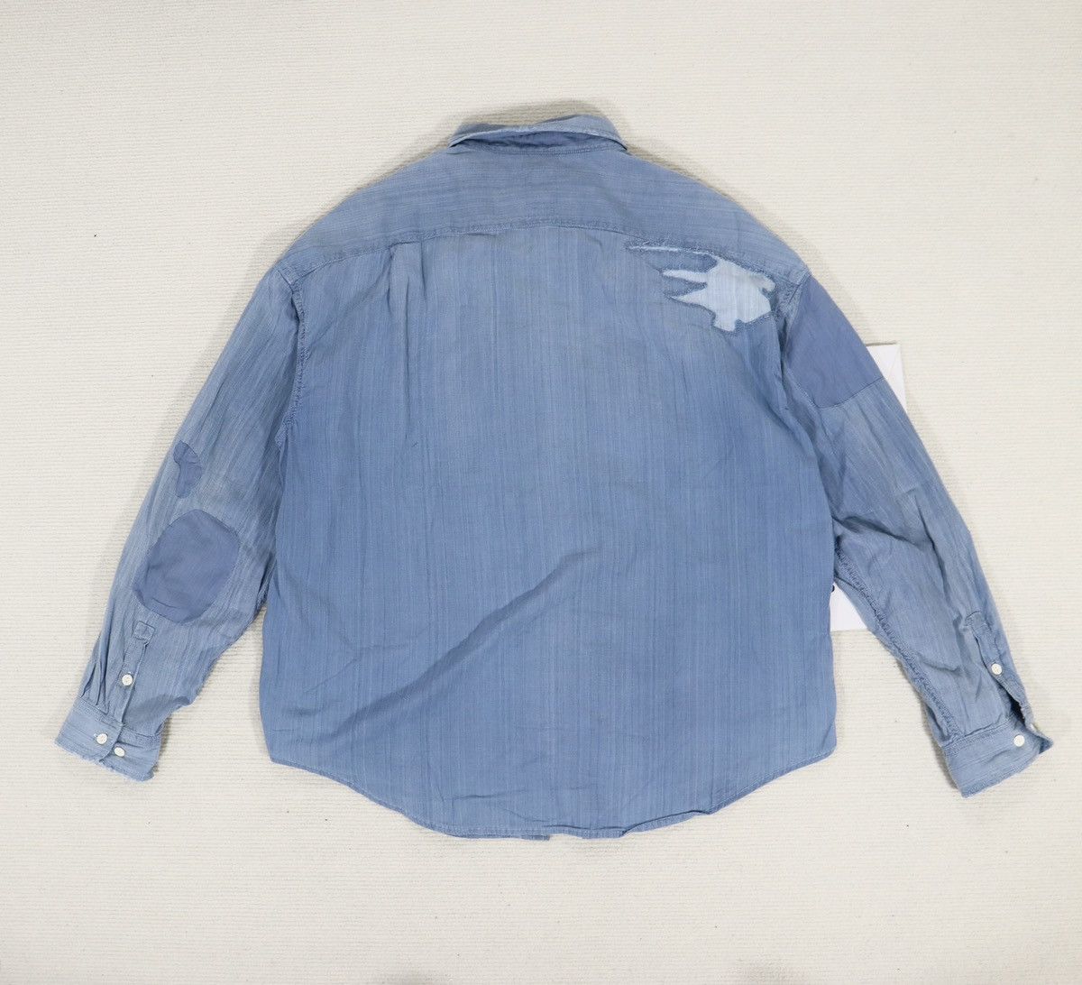 Visvim Visvim 22ss Pioneer Chambray Crash （c/s）indigo size3 