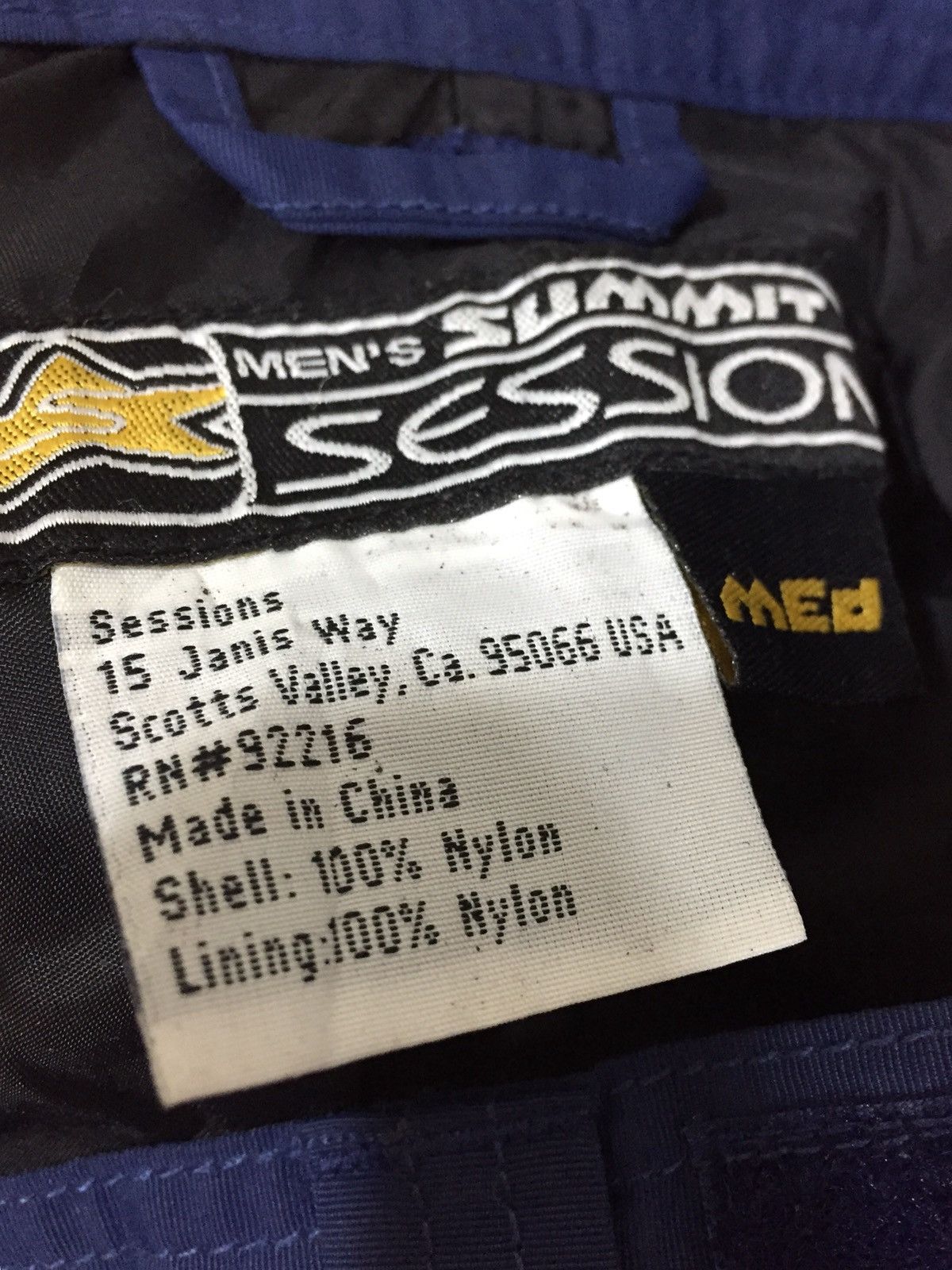 Sessions Sessions Snowboard jumpsuit entrant GI -XT FABRIC GORETEX Size US 34 / EU 50 - 8 Thumbnail