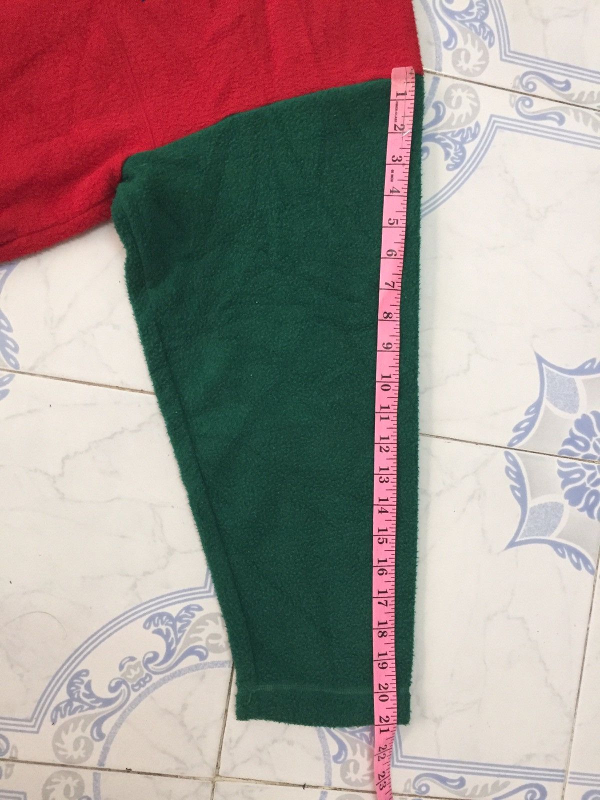 Colours × Japanese Brand Miki House Block Colour Fleece Sweater Made in Japan Size US L / EU 52-54 / 3 - 17 Thumbnail