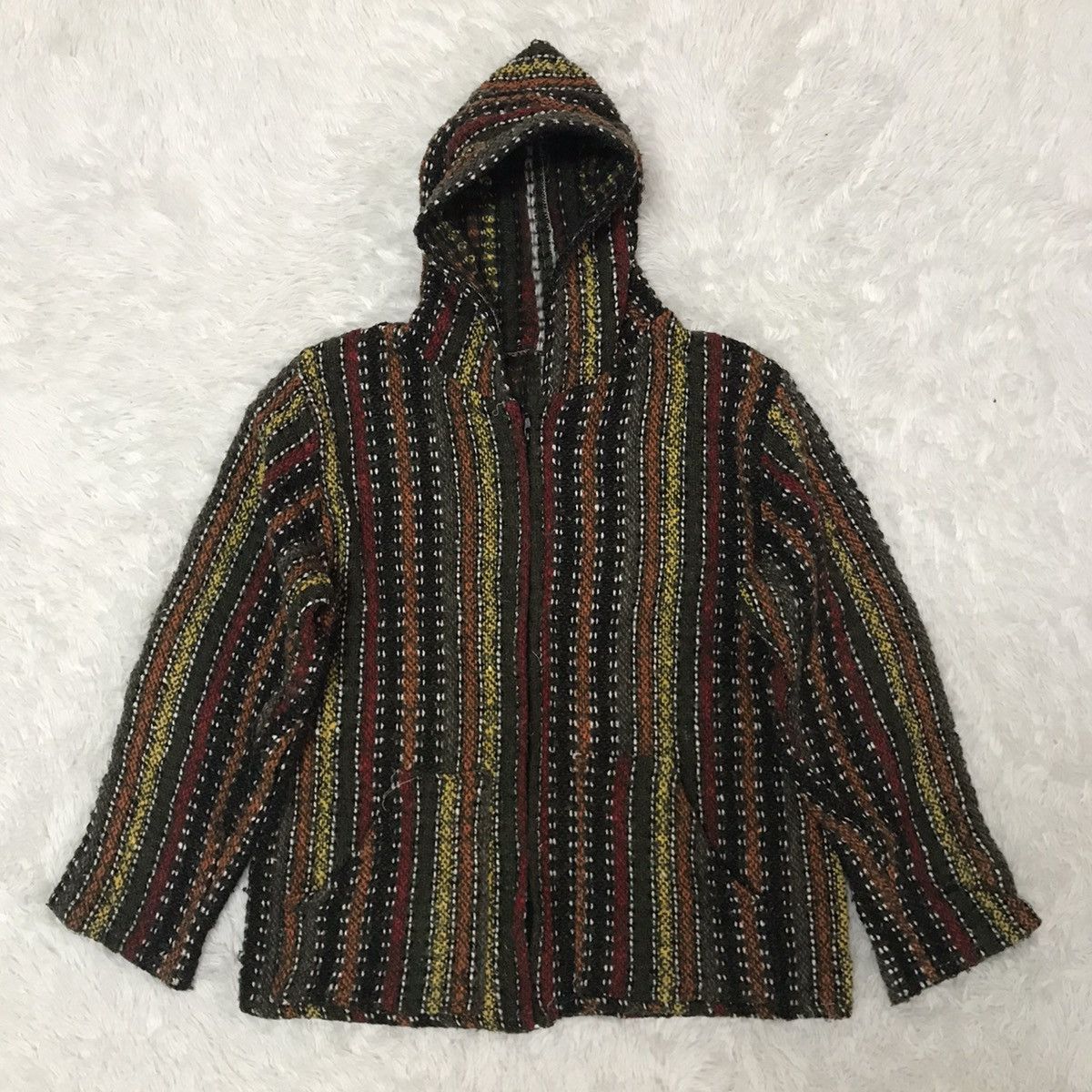 Other No Brand Multi Colored Stripes Jacket Hoodie Size US M / EU 48-50 / 2 - 1 Thumbnail