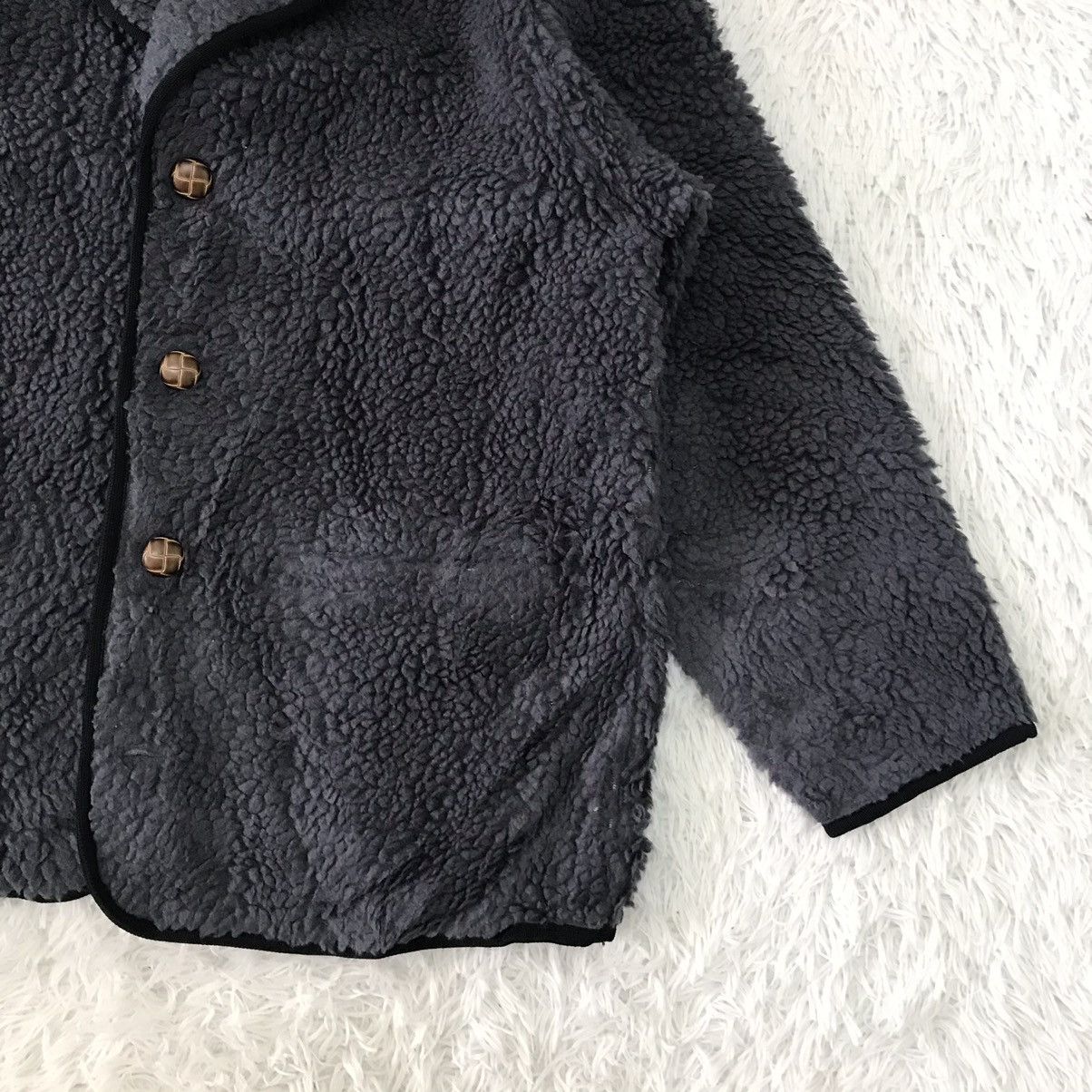 Woolrich Woolen Mills Vtg Woolrich Deep Pile Fleece Jacket Size US L / EU 52-54 / 3 - 4 Thumbnail