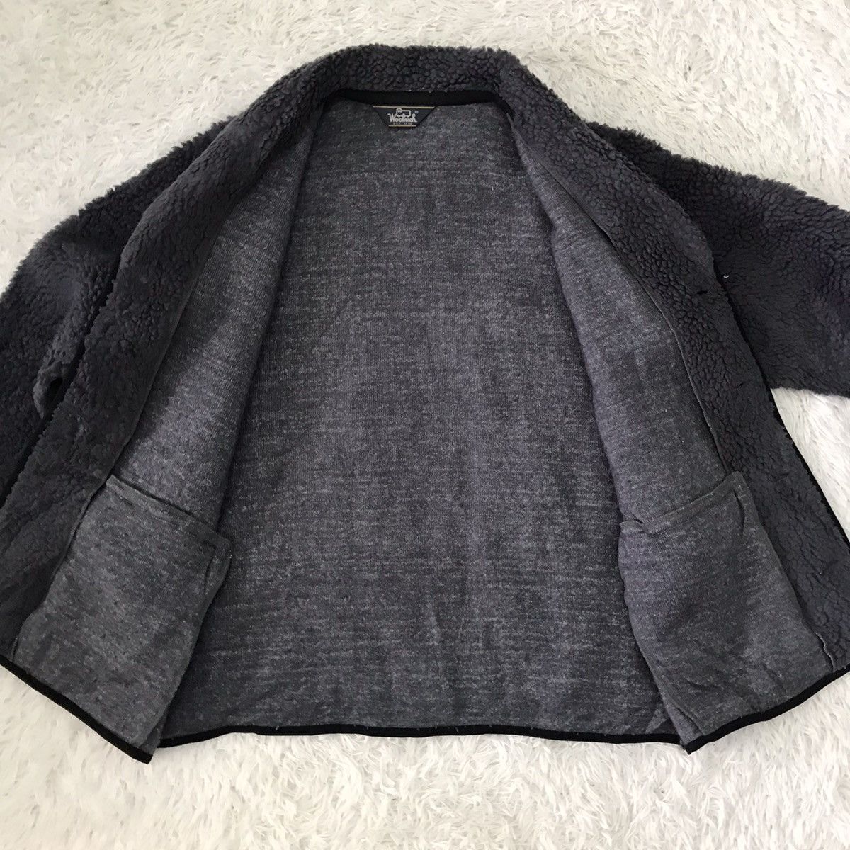 Woolrich Woolen Mills Vtg Woolrich Deep Pile Fleece Jacket Size US L / EU 52-54 / 3 - 12 Thumbnail