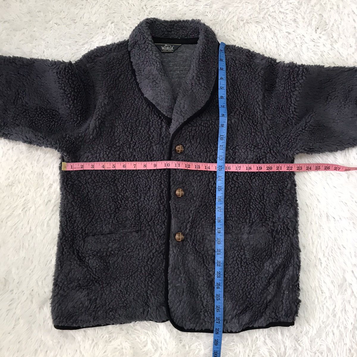 Woolrich Woolen Mills Vtg Woolrich Deep Pile Fleece Jacket Size US L / EU 52-54 / 3 - 16 Thumbnail