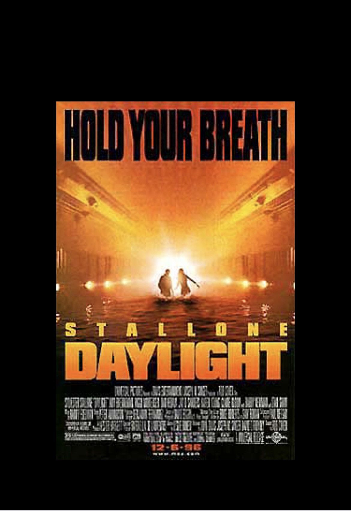Band Tees Vintage Daylight movie Sylvester Stallone universal studios Size US M / EU 48-50 / 2 - 1 Thumbnail