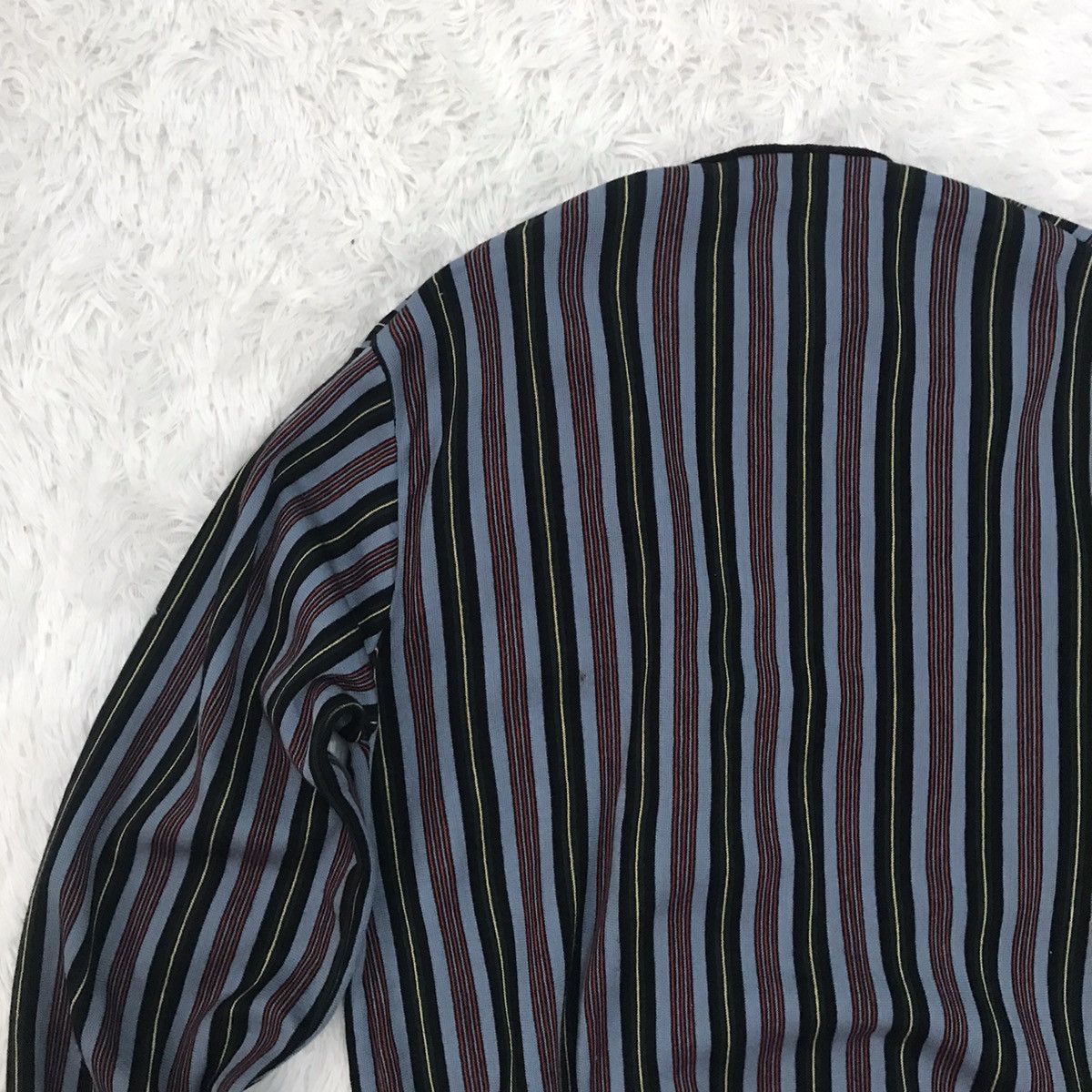 Japanese Brand Cardigan Colored Stripes Size US S / EU 44-46 / 1 - 10 Thumbnail