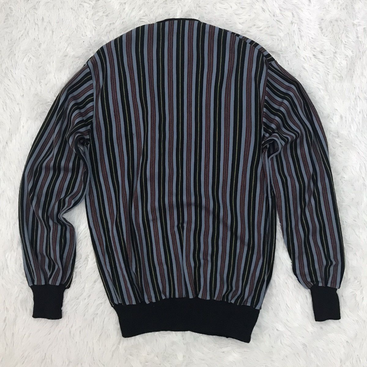 Japanese Brand Cardigan Colored Stripes Size US S / EU 44-46 / 1 - 6 Thumbnail