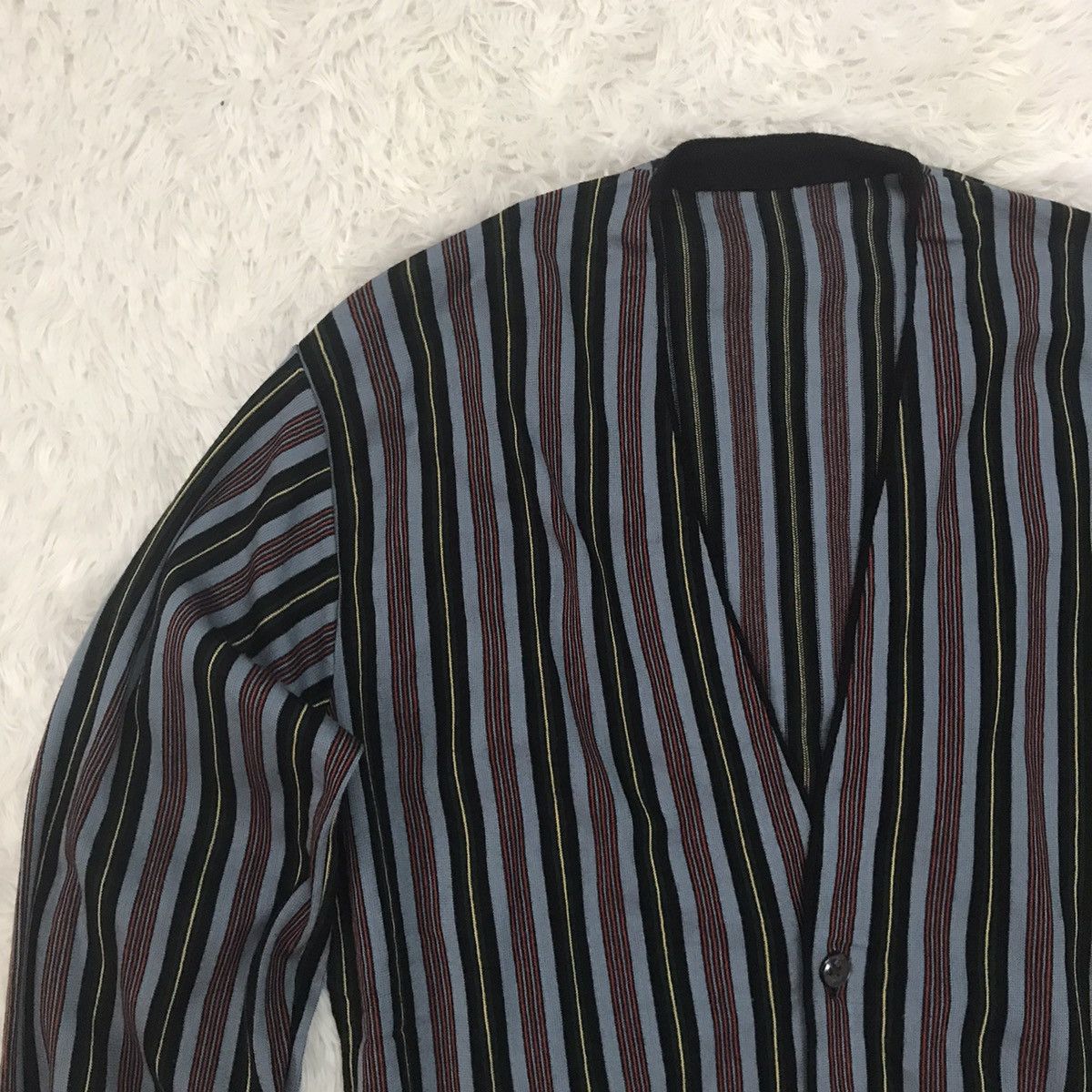 Japanese Brand Cardigan Colored Stripes Size US S / EU 44-46 / 1 - 5 Thumbnail
