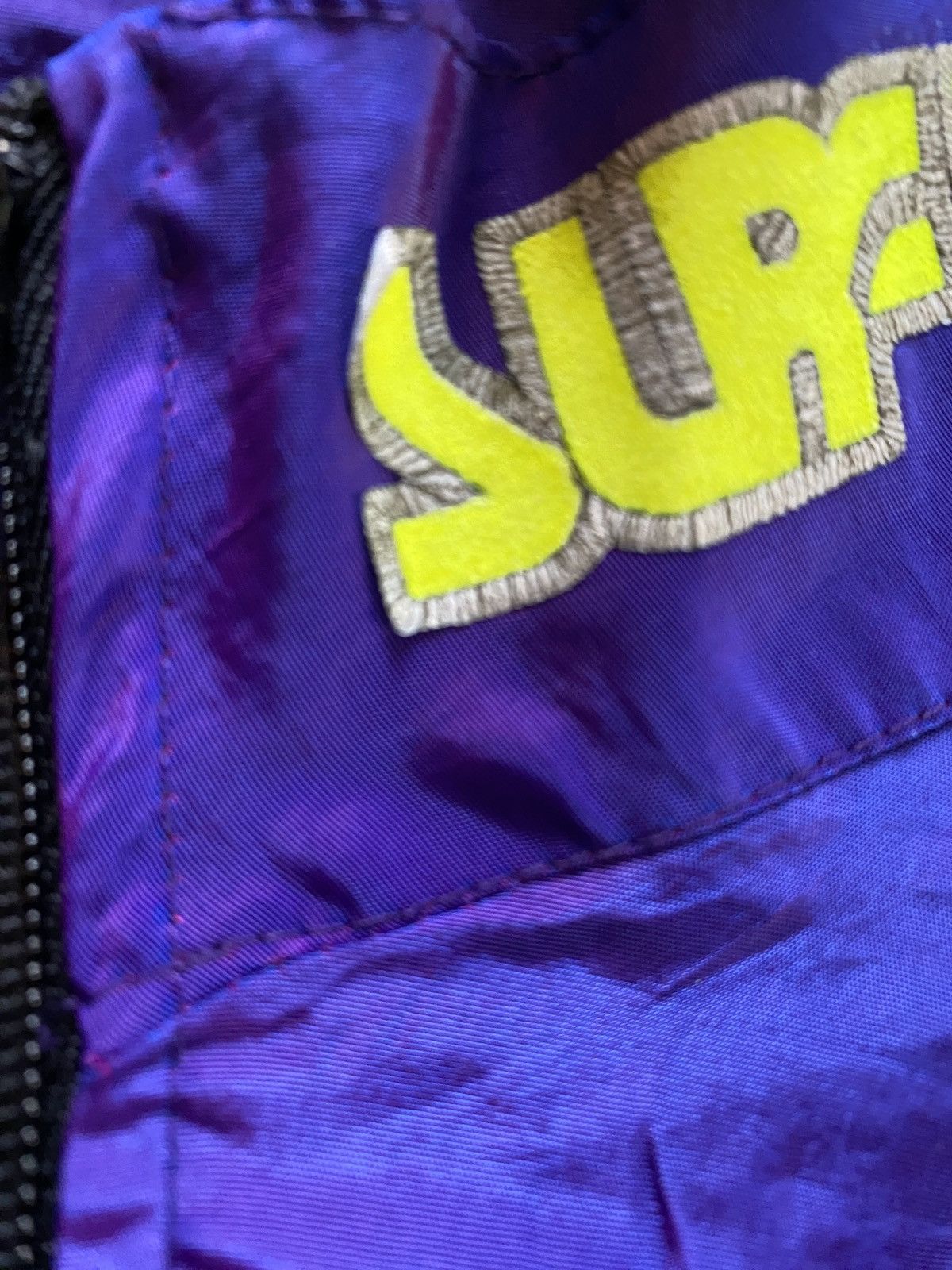 Vintage Vintage 90’s Surf Style Iridescent 1/2 Zip Windbreaker Size US XL / EU 56 / 4 - 6 Thumbnail