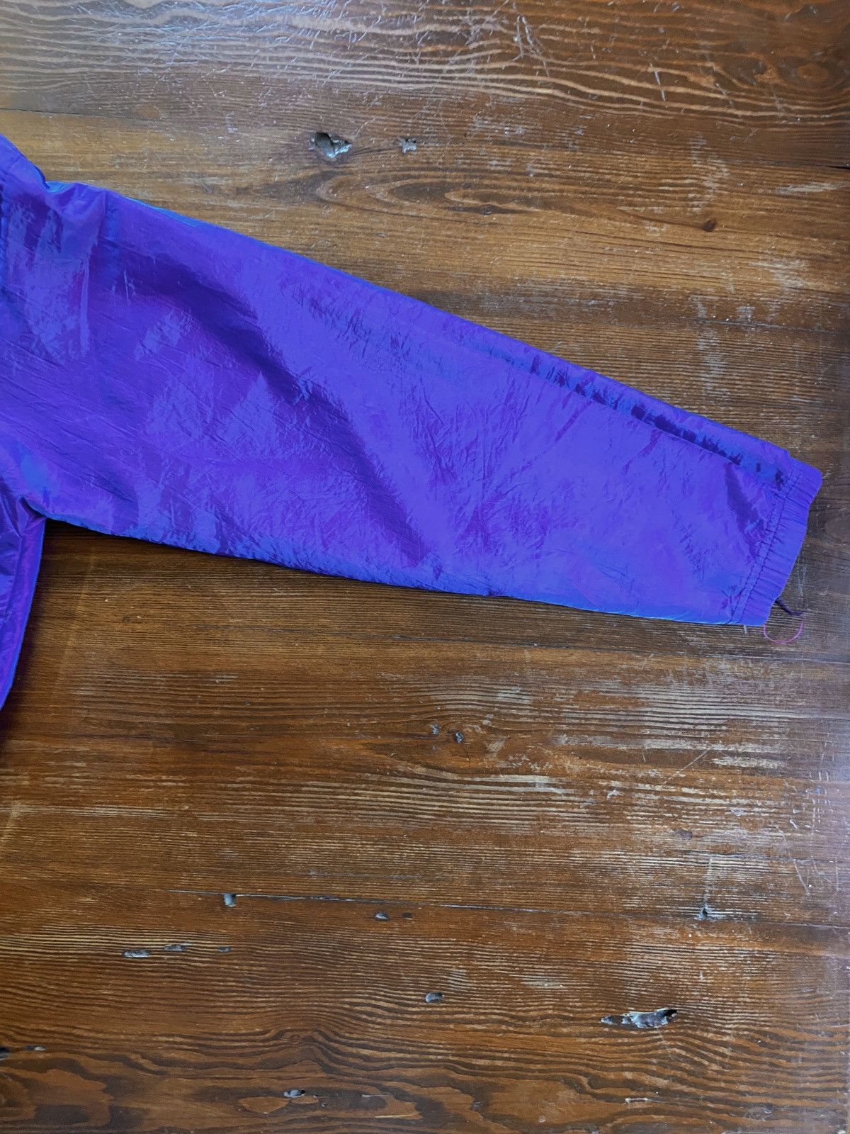 Vintage Vintage 90’s Surf Style Iridescent 1/2 Zip Windbreaker Size US XL / EU 56 / 4 - 13 Thumbnail